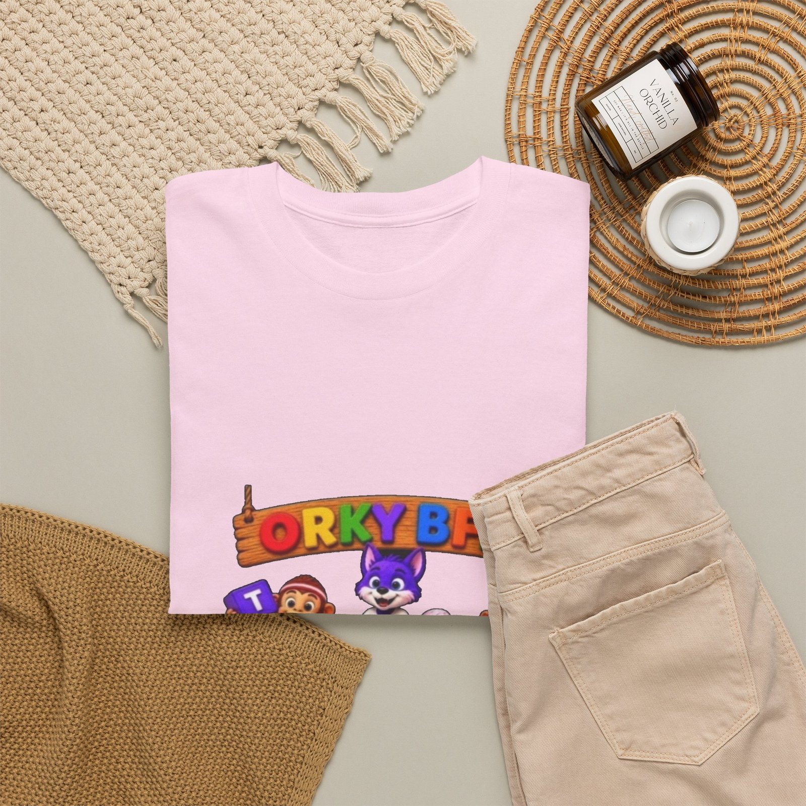 Unisex Heavy Cotton Tee — "ORKYBFF: The Future of Kids Learning" - Image 43
