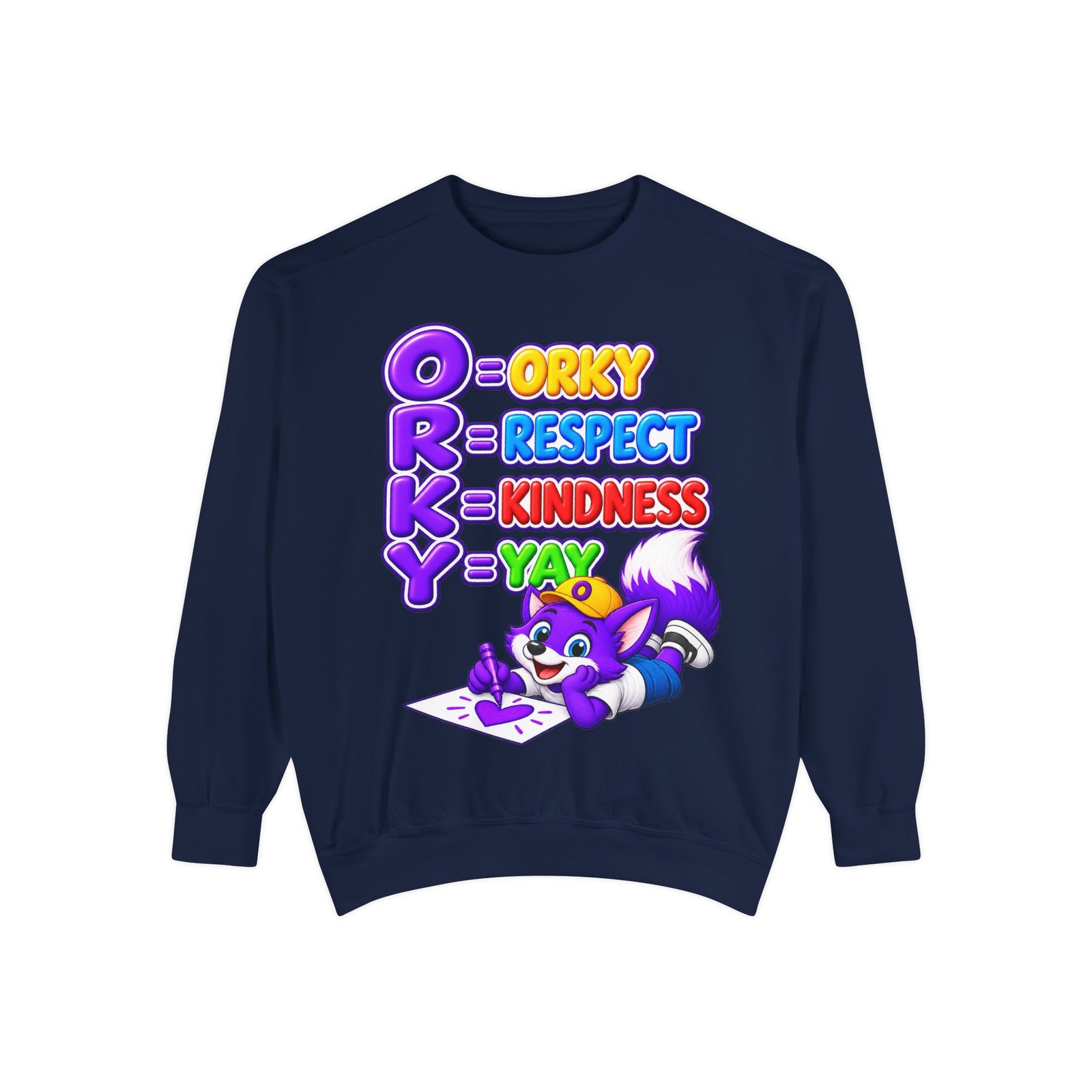 Orky Respect Kindness Sweatshirt - Image 79