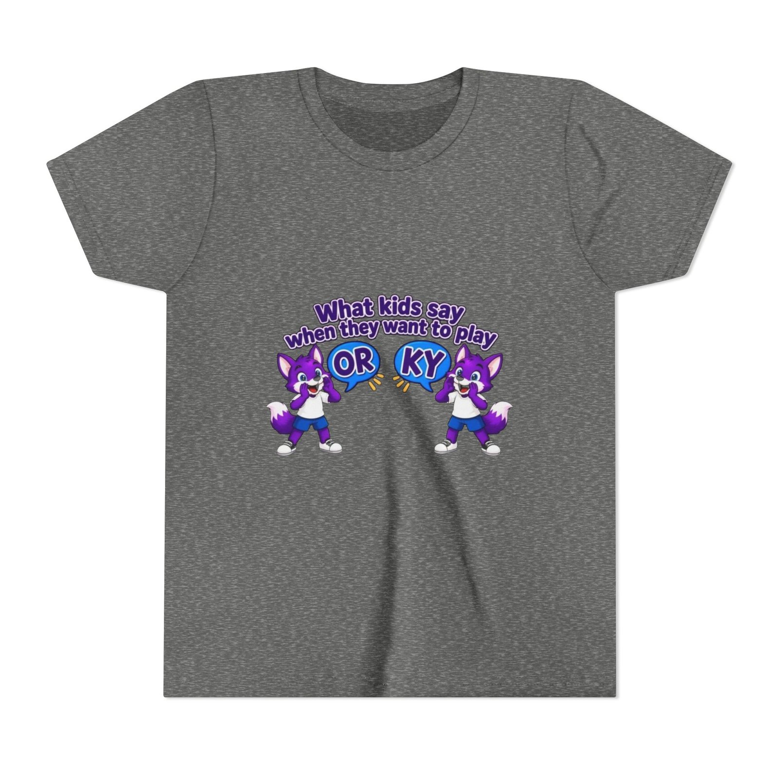 Youth Short Sleeve Tee — "What Kids Say " - Image 13