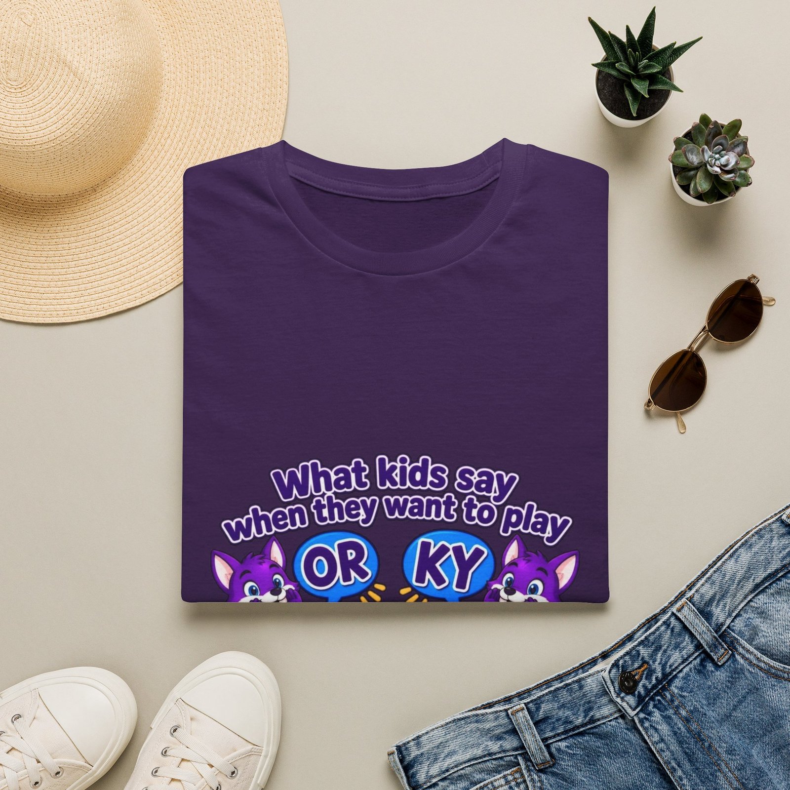 Unisex Softstyle T-Shirt — "What kids say when they want to play" - Image 41