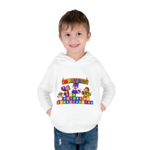 Toddler Pullover Fleece Hoodie – 'The Future of Kids Learning'