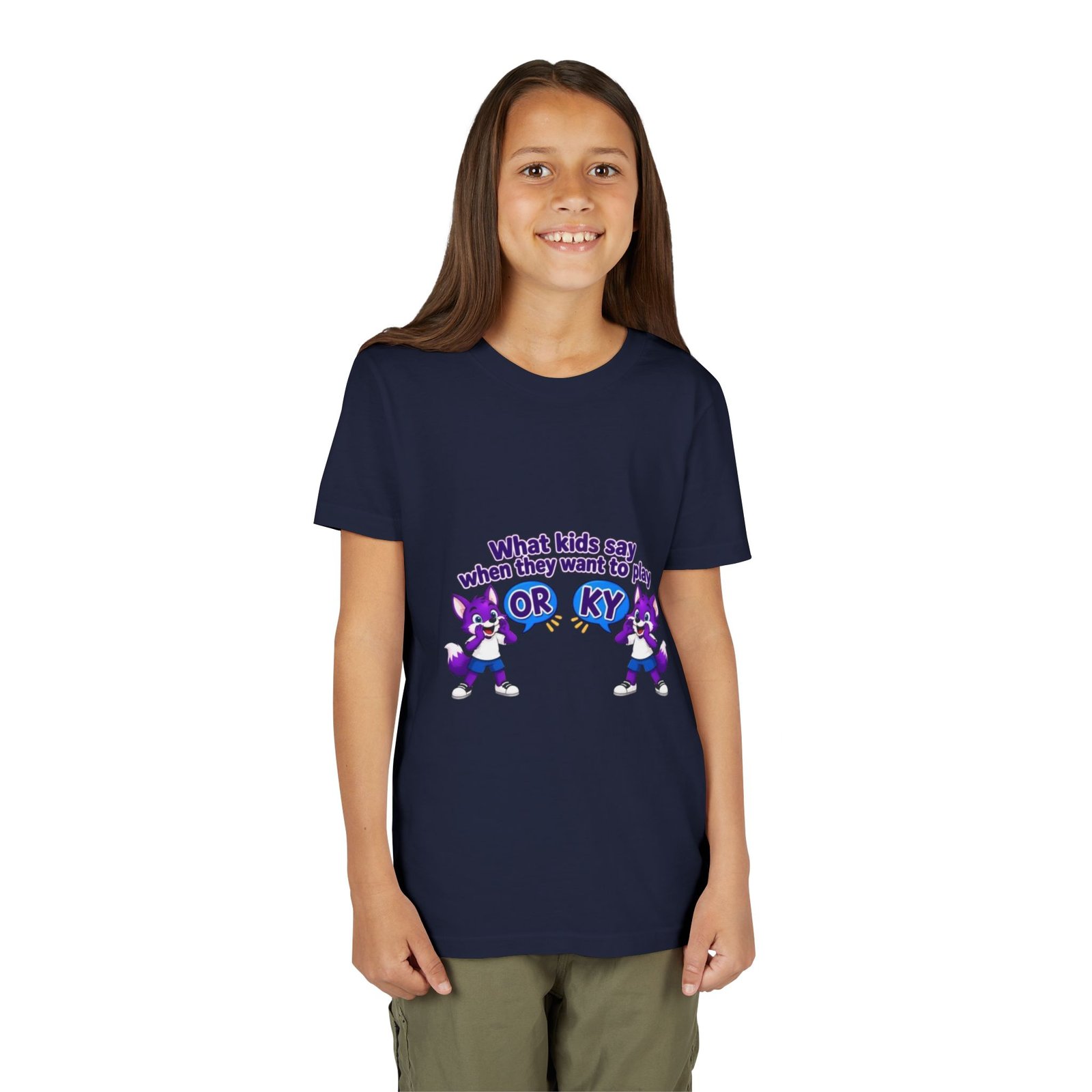 Youth Short Sleeve Tee — "What Kids Say " - Image 76