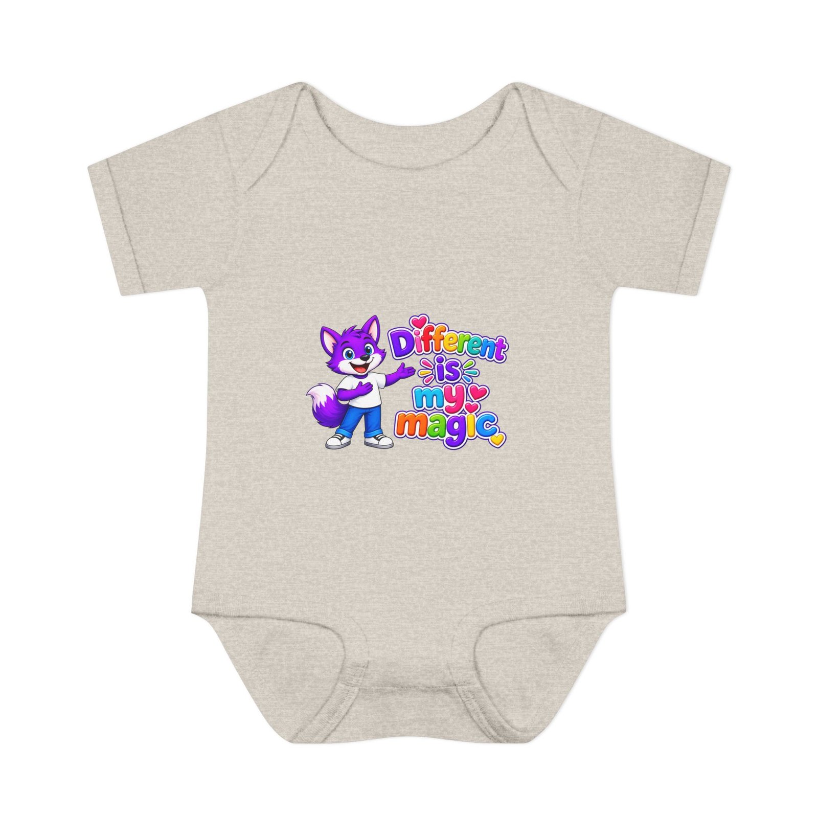 Infant Bodysuit - "Different Is My Magic" - Image 9