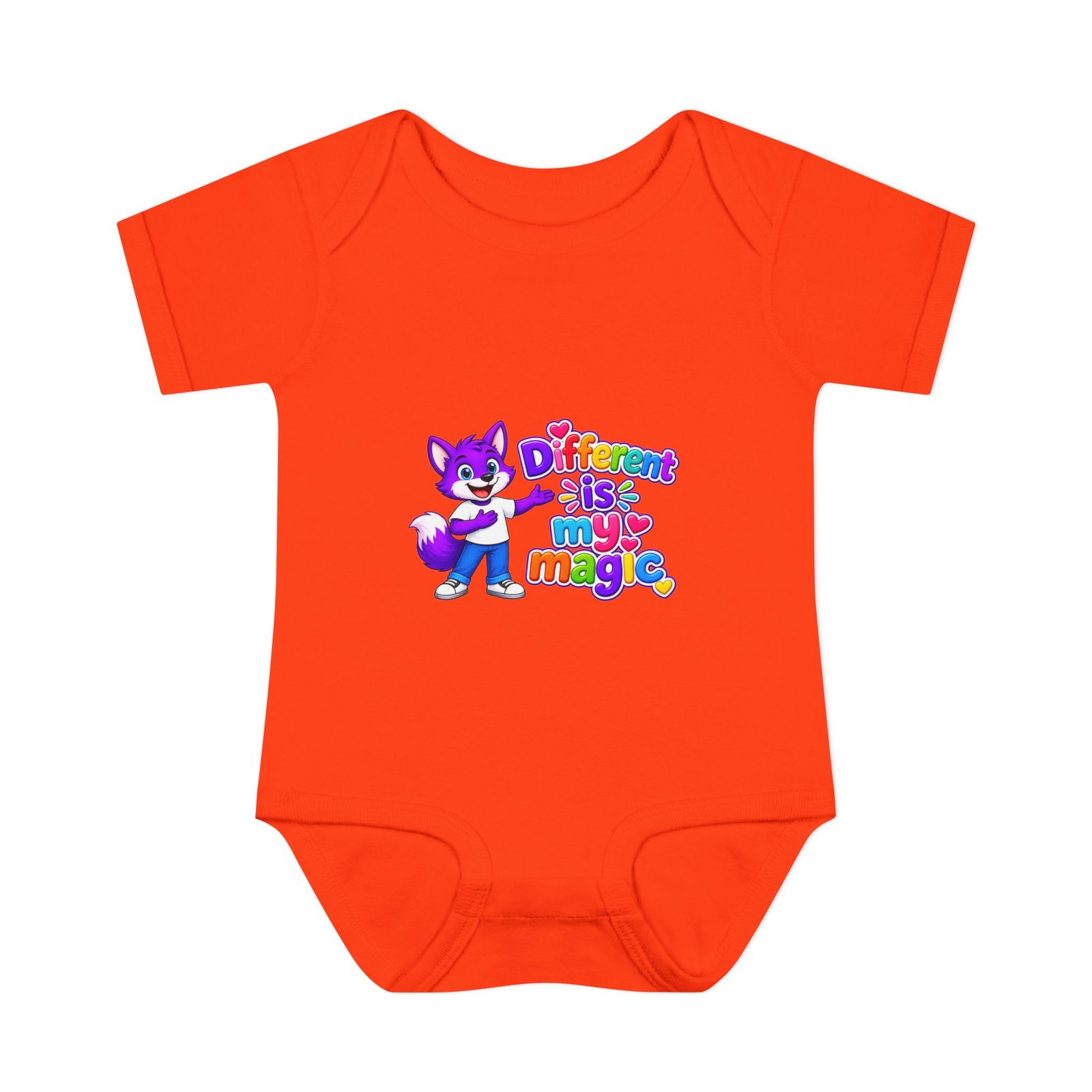 Infant Bodysuit - "Different Is My Magic" - Image 5