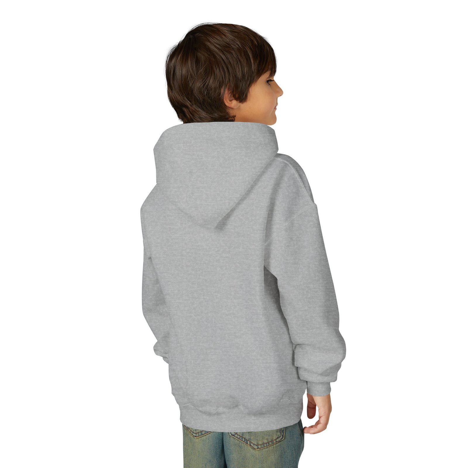 Youth Heavy Blend Hooded Sweatshirt — "Different is My Magic" - Image 12