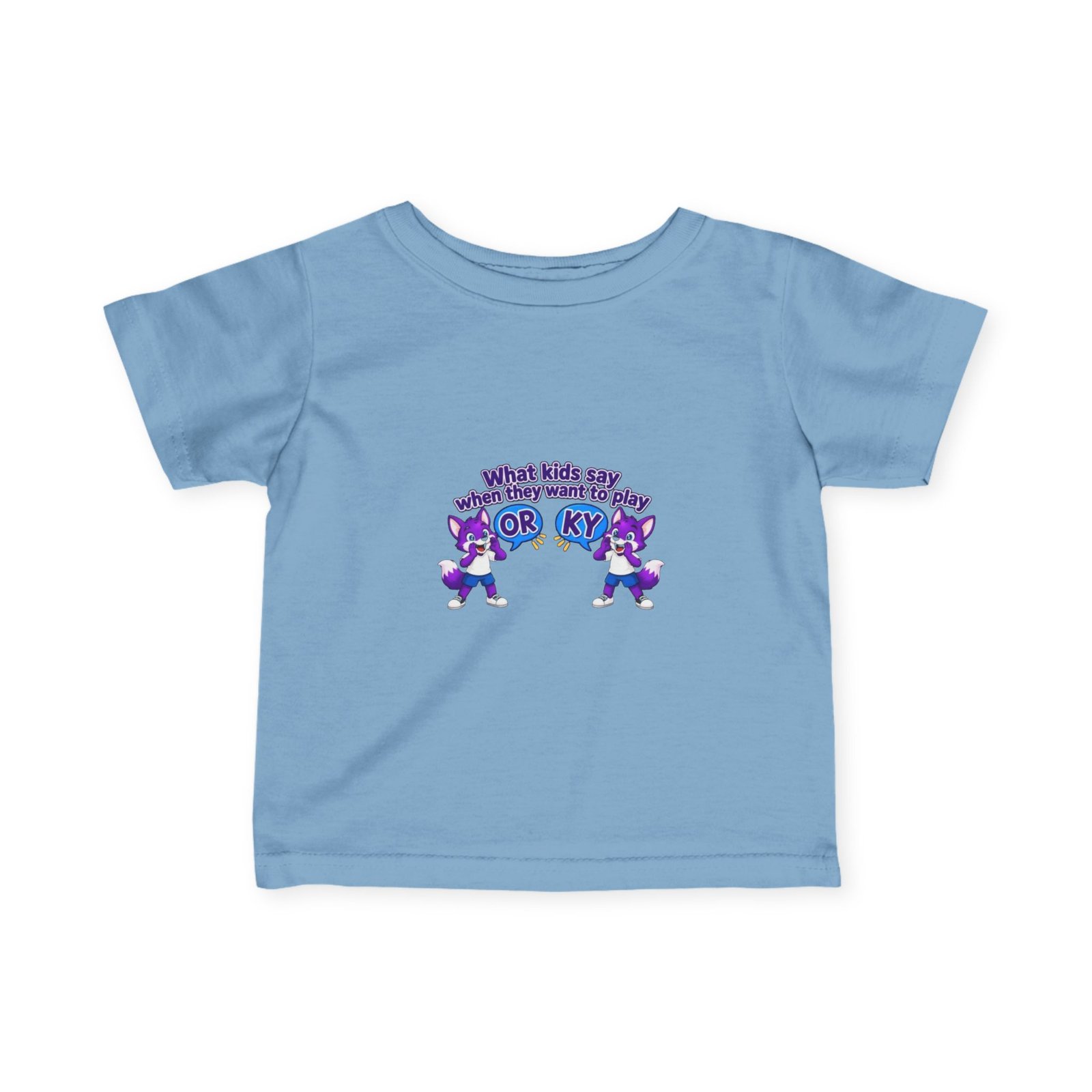 Infant Fine Jersey Tee — "What kids say " - Image 29