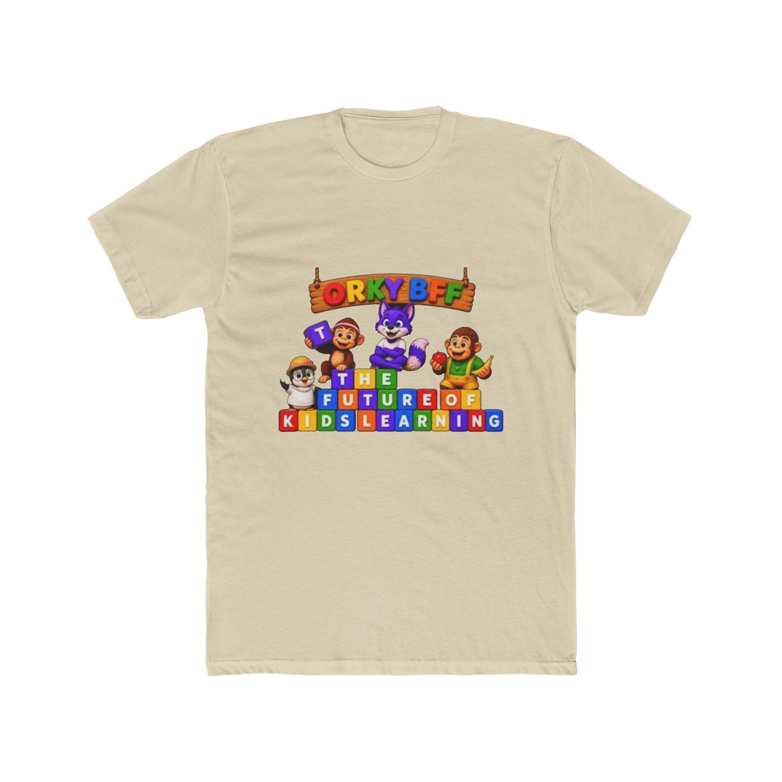 Unisex Cotton Crew Tee — "The Future of Kids Learning" - Image 17