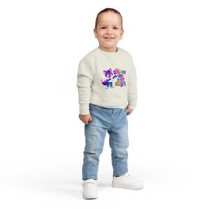 Toddler Sweatshirt — "Different is My Magic" Cute  Fox
