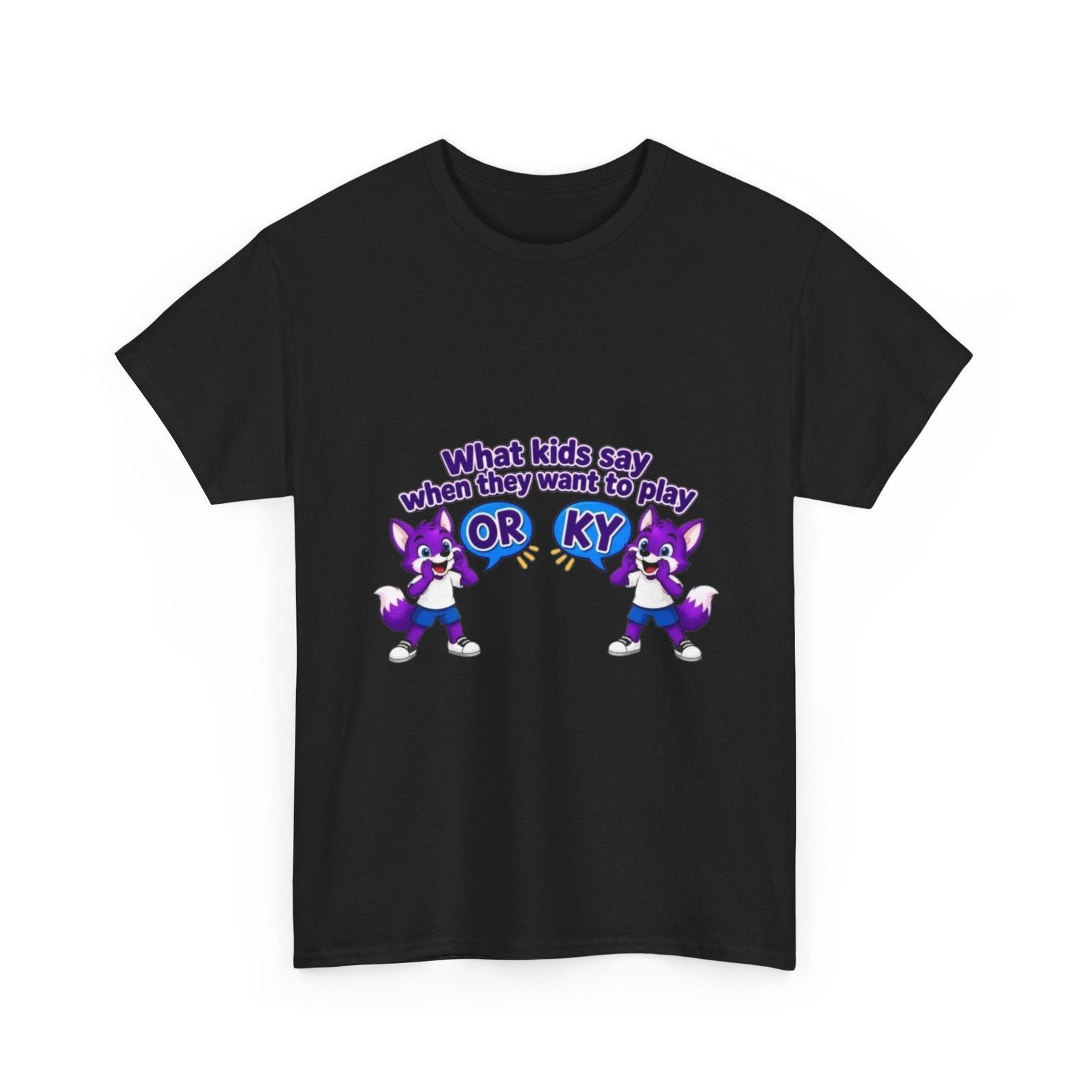 Unisex Heavy Cotton Tee — “What kids say" - Image 5