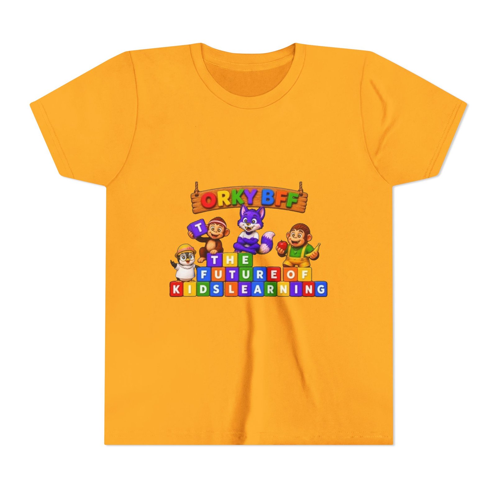Youth Short Sleeve Tee — 'The Future of Kids Learning' - Image 29