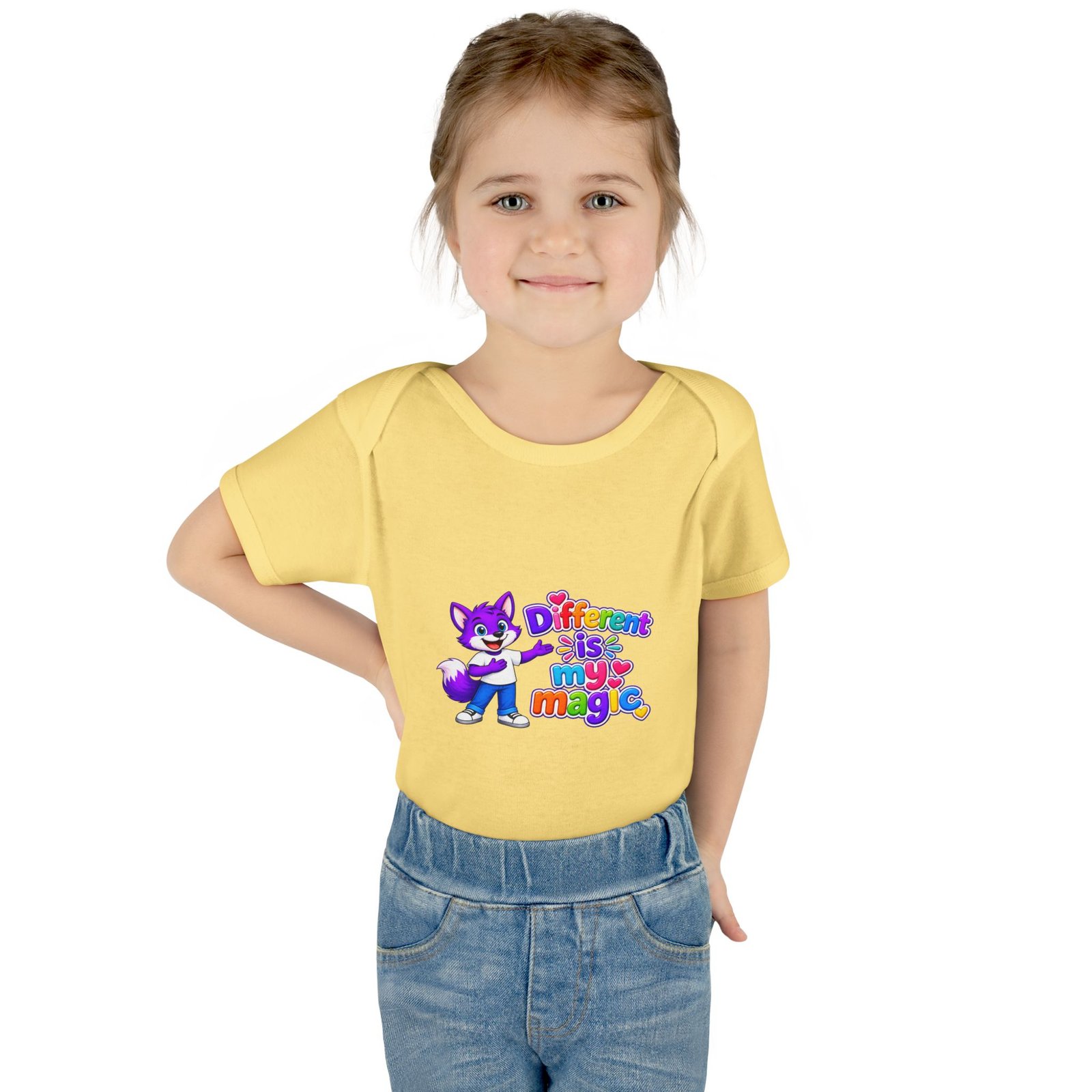 Infant Bodysuit - "Different Is My Magic" - Image 24