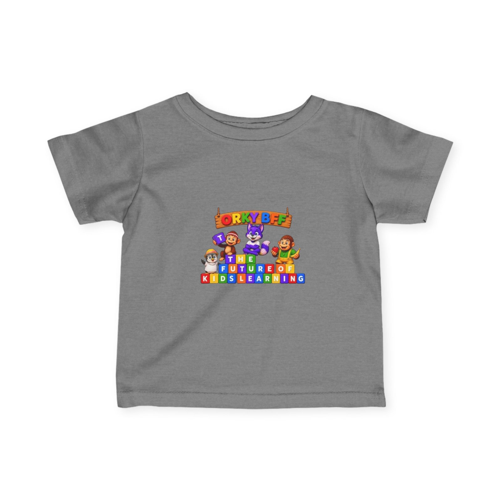 Infant Fine Jersey Tee — "Future Learning" - Image 33