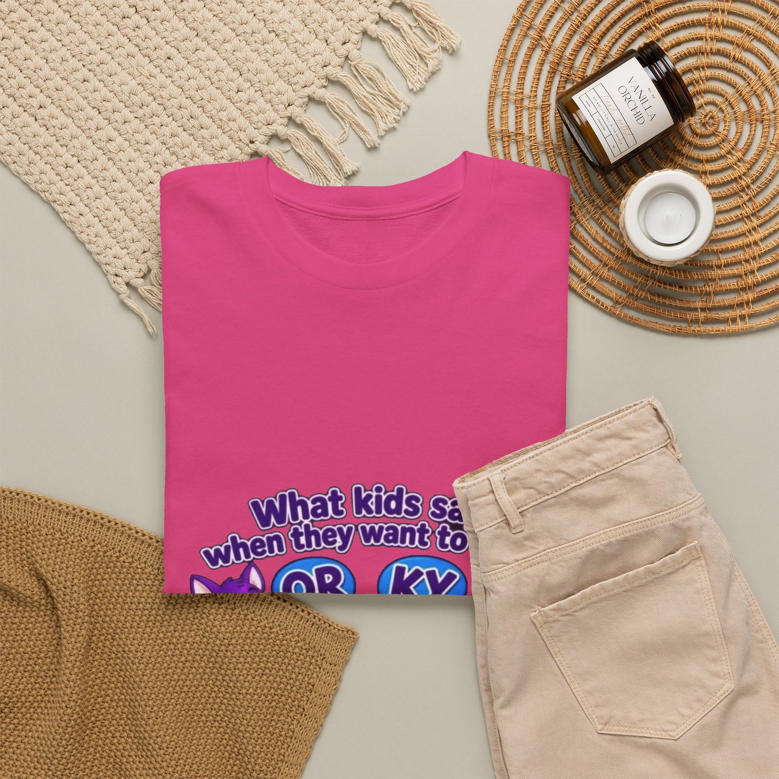Unisex Heavy Cotton Tee — “What kids say" - Image 43