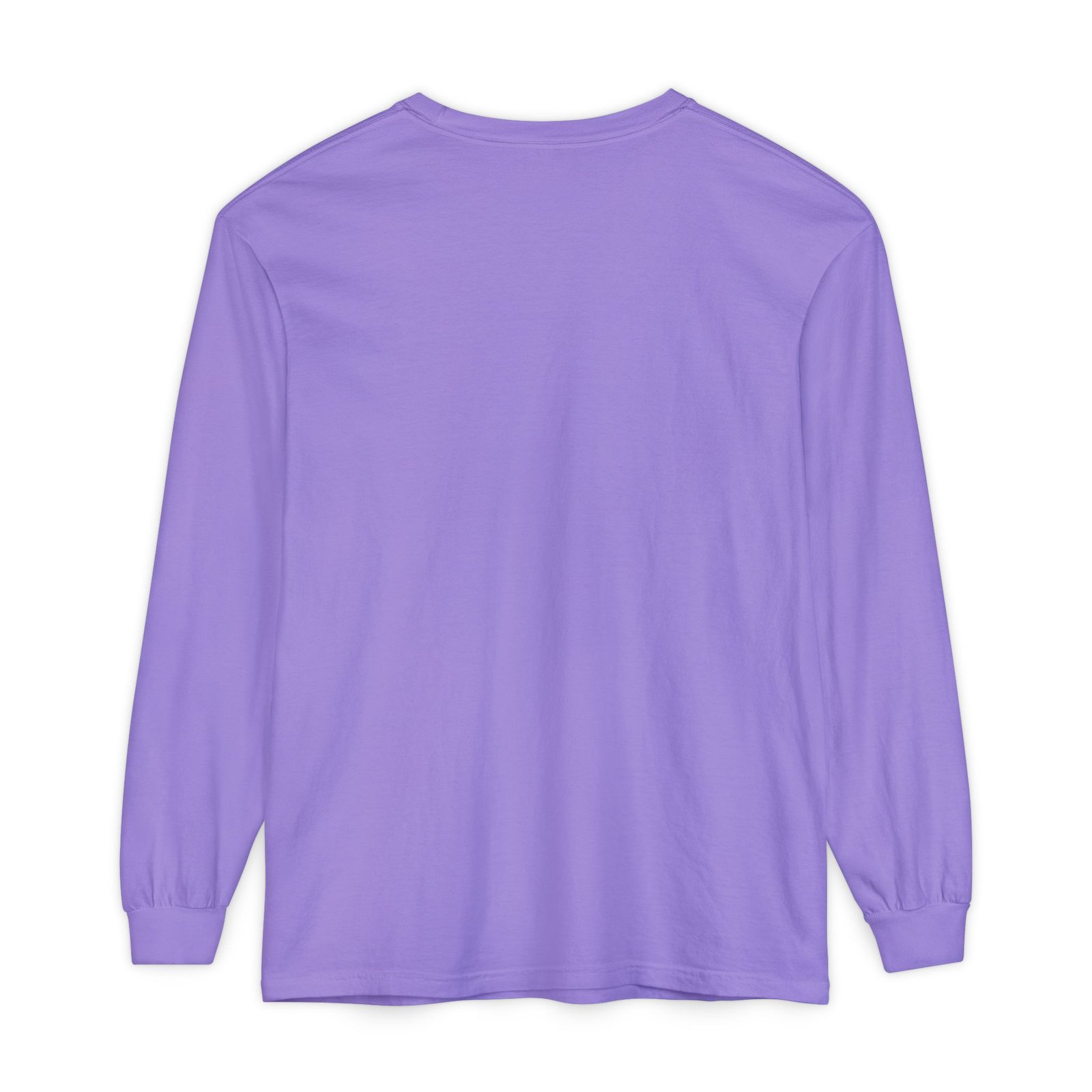 Unisex Garment-dyed Long Sleeve T-Shirt—"Orky Bff Kids Learning " - Image 54