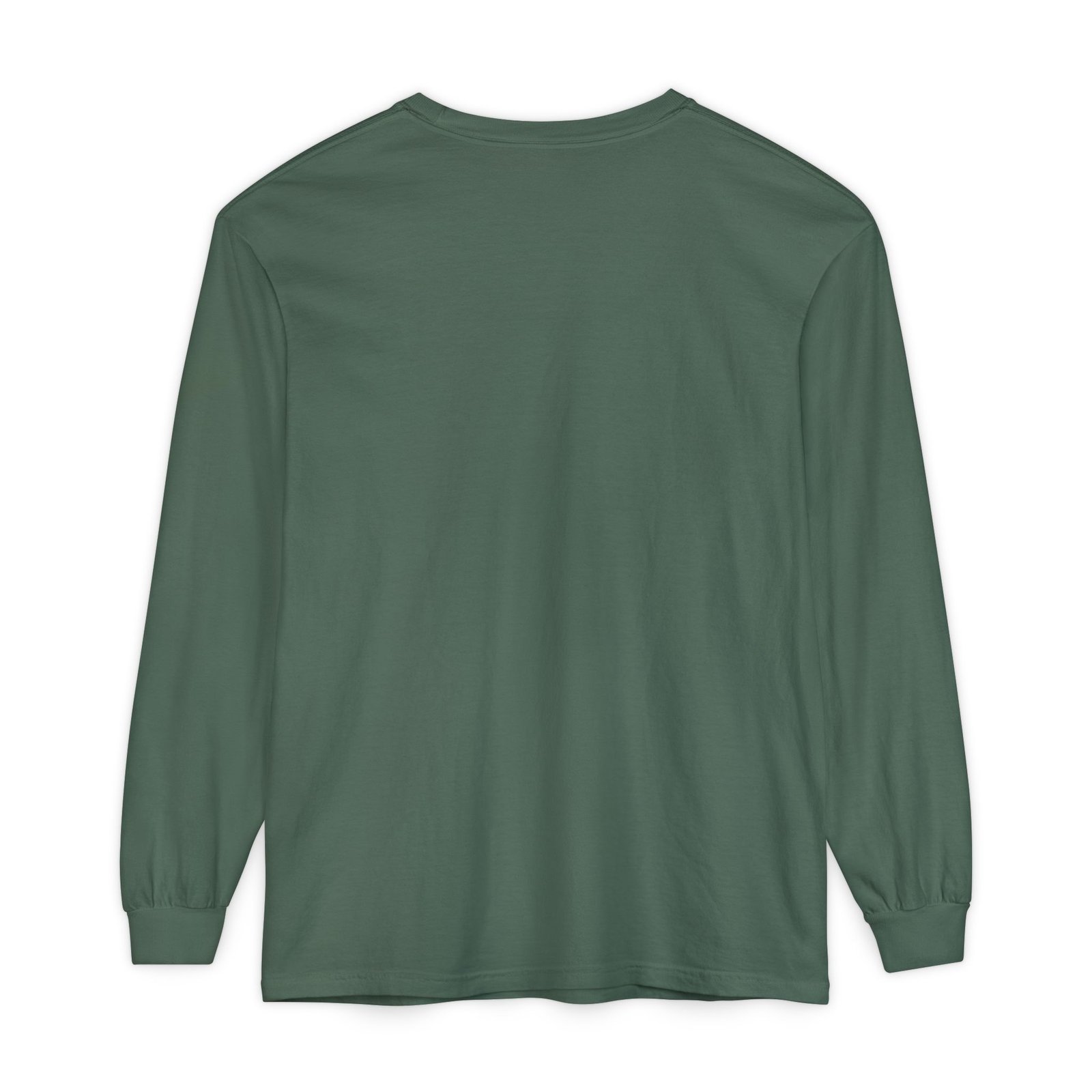 Unisex Garment-dyed Long Sleeve T-Shirt __ Different is my magic - Image 34
