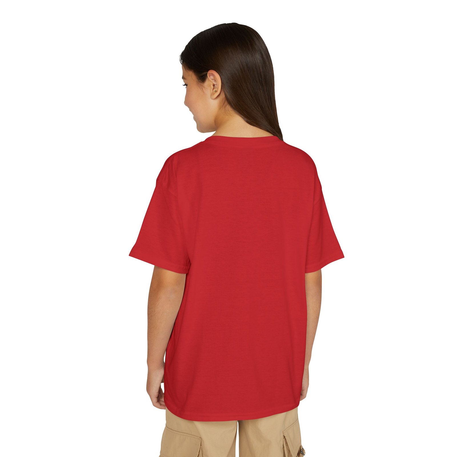 Youth DryBlend® T-Shirt — 'ORKY = Respect, Kindness, Yay' Cute Purple Fox - Image 60