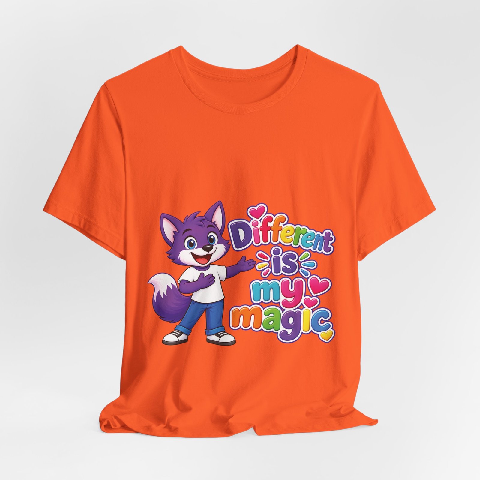 Different is My Magic T-Shirt — Unisex Jersey Short Sleeve Tee - Image 12