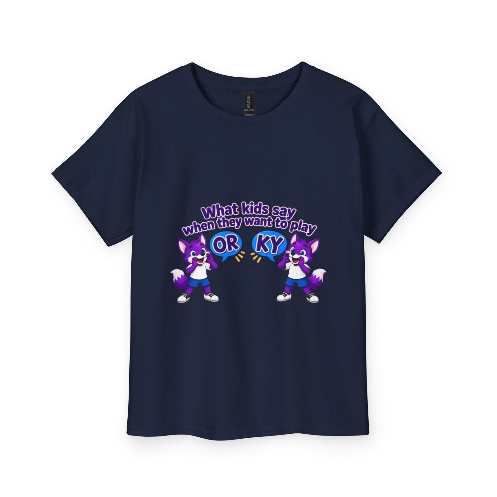 Youth Ultra Cotton Tee — "What kids say " - Image 11