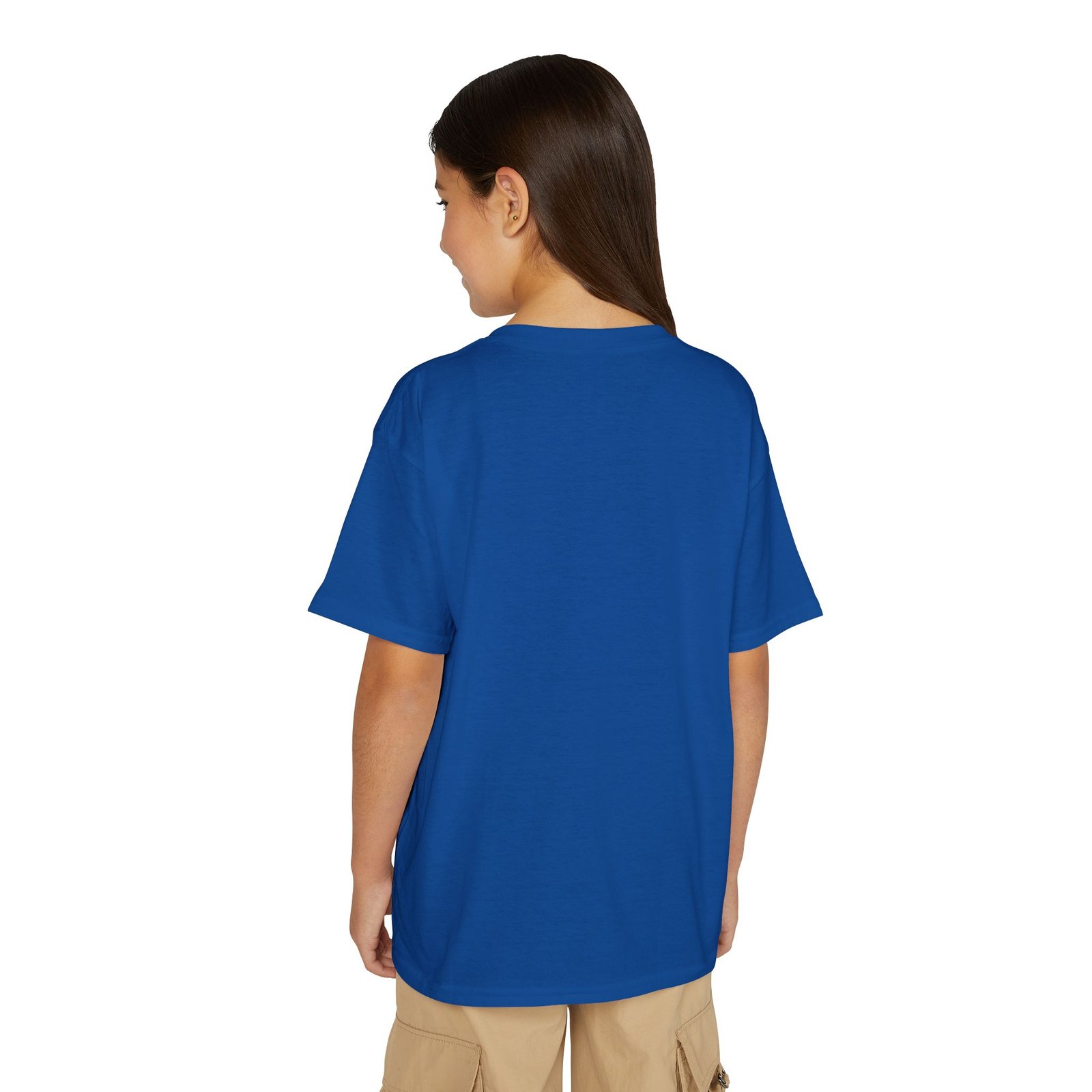 Youth DryBlend® T-Shirt — 'ORKY = Respect, Kindness, Yay' Cute Purple Fox - Image 44