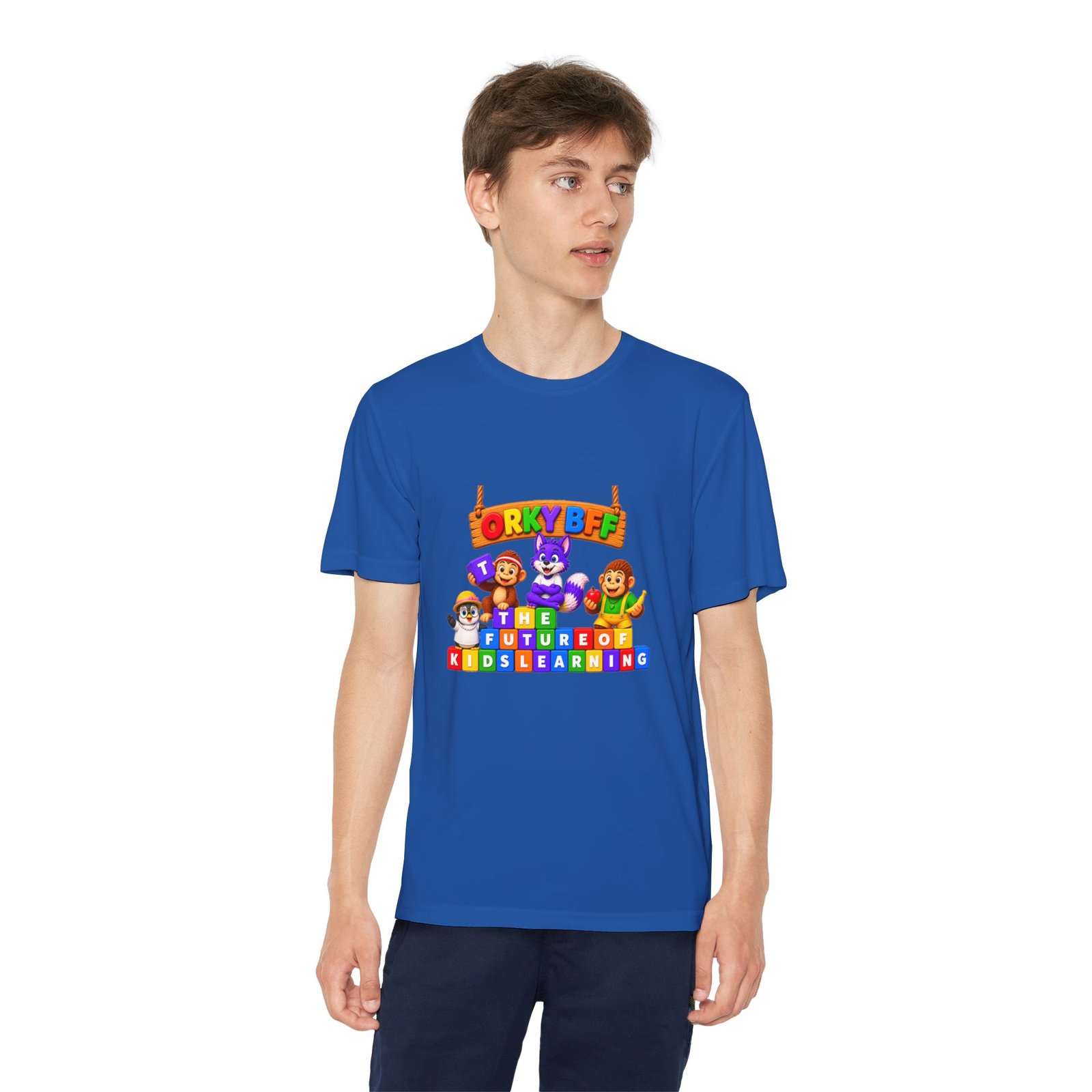 Youth Competitor Tee — 'The Future Kids Learning' - Image 59