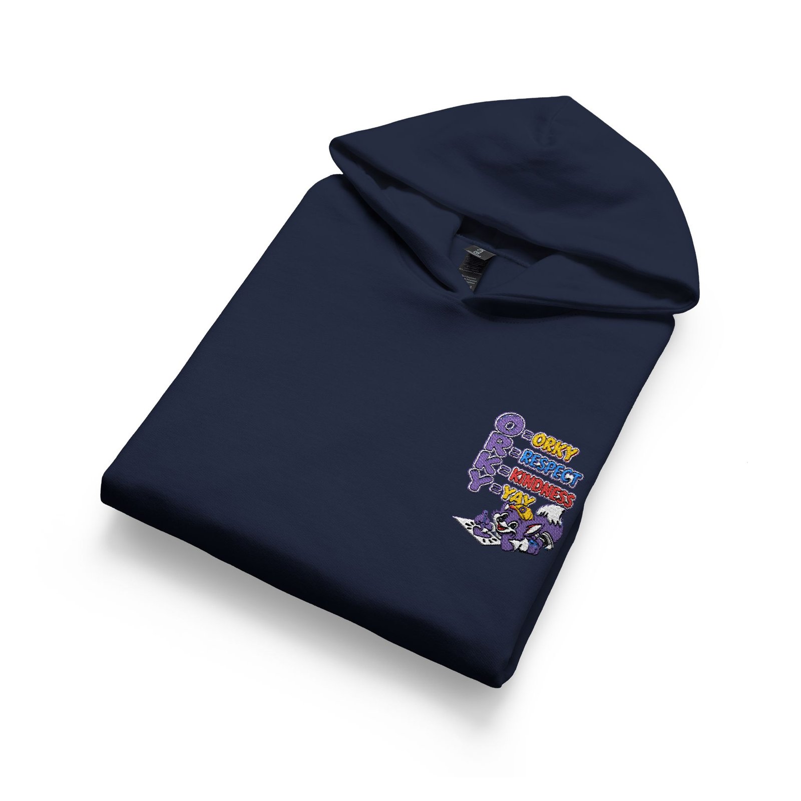 Youth Hoodie — 'Be Kind' Floral Pocket Logo - Image 47