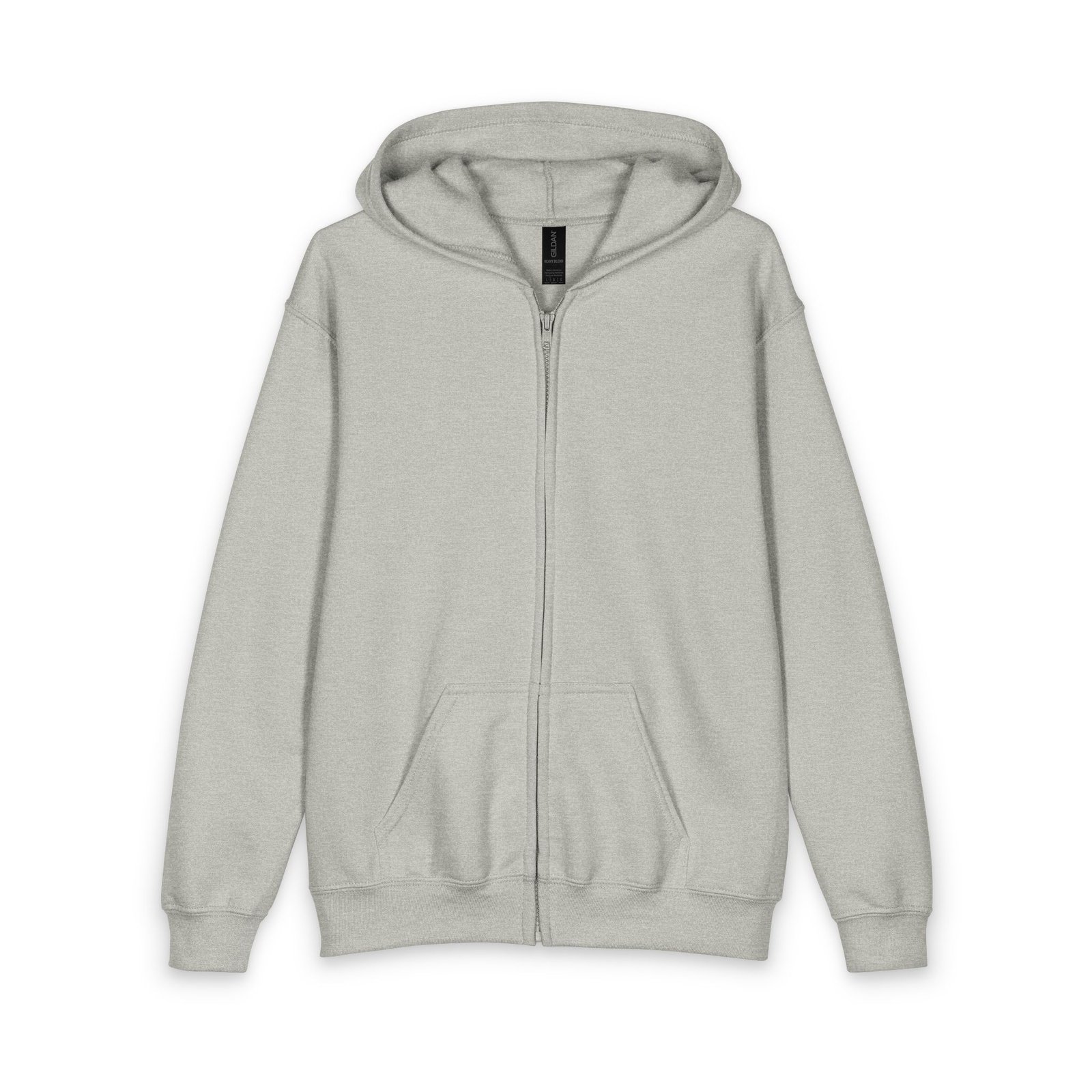 Youth Heavy Blend Zipped Hoodie__ What orky say the purple fox - Image 4