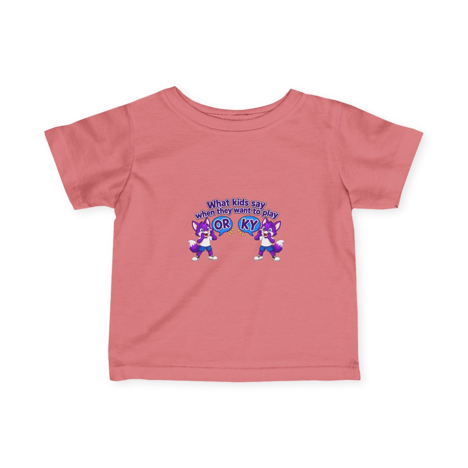 Infant Fine Jersey Tee — "What kids say " - Image 69