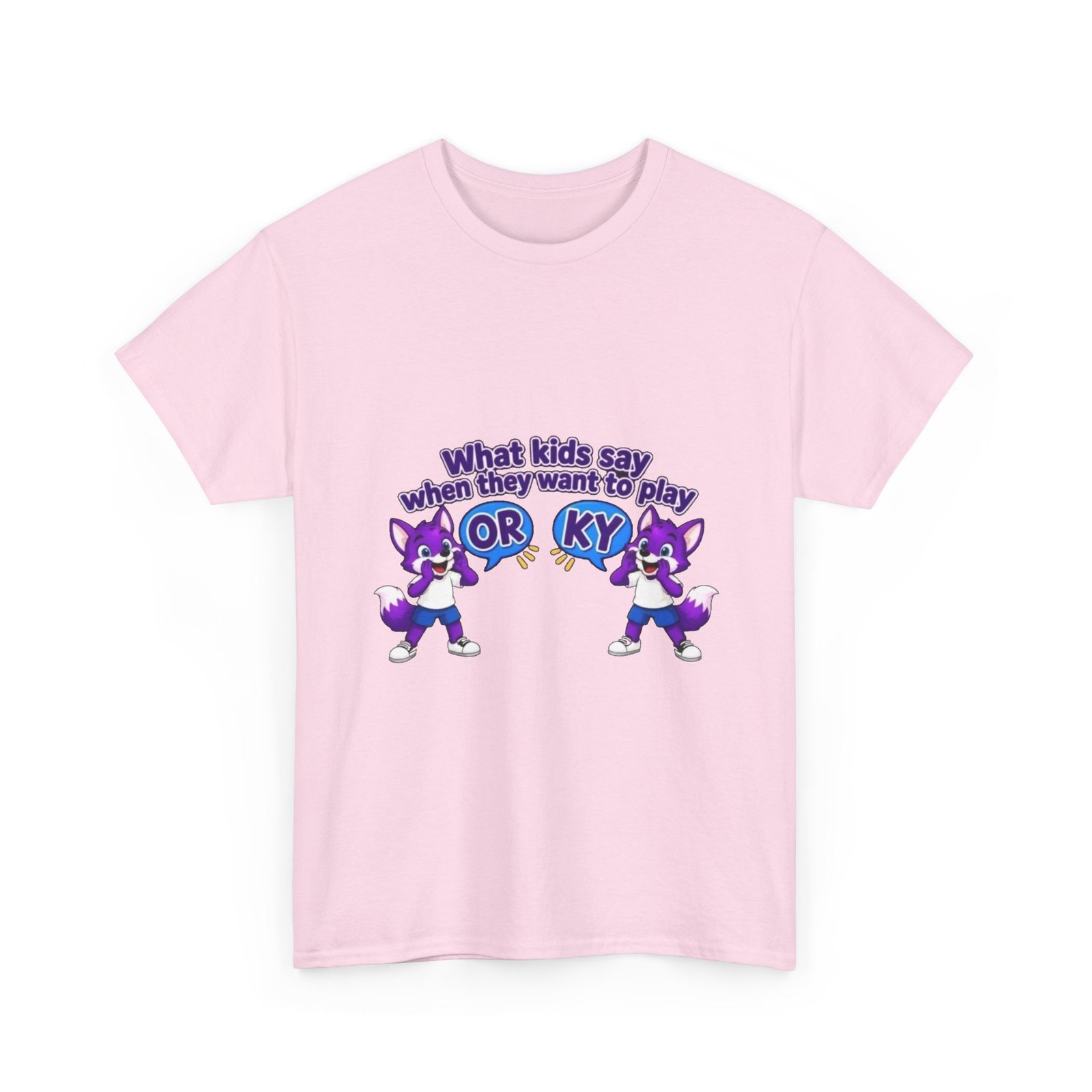 Unisex Heavy Cotton Tee — “What kids say" - Image 33