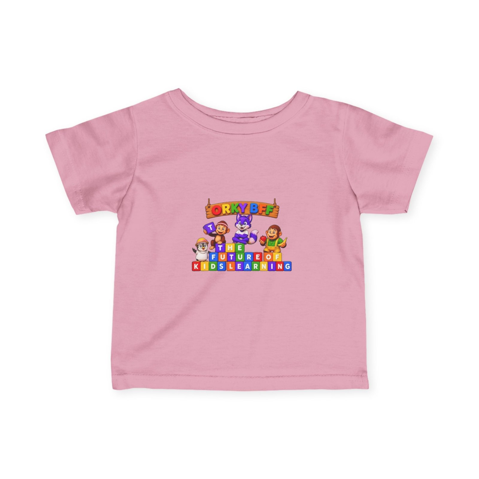 Infant Fine Jersey Tee — "Future Learning" - Image 57