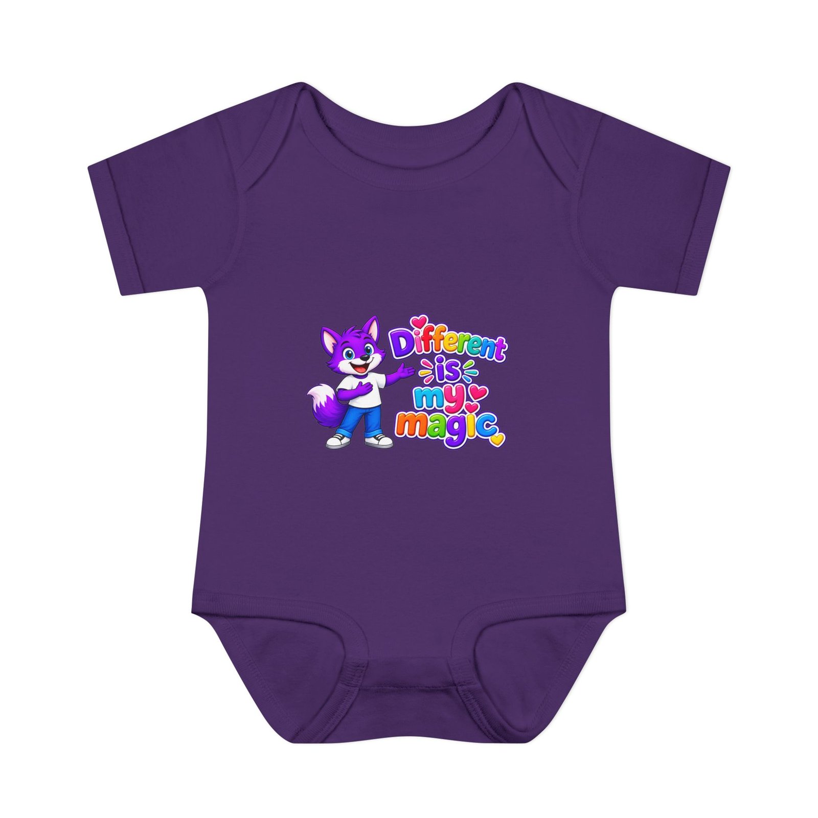 Infant Bodysuit - "Different Is My Magic" - Image 53