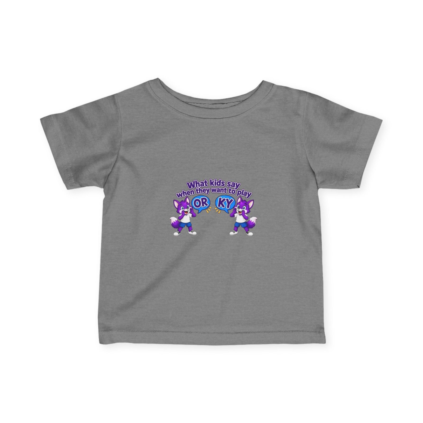 Infant Fine Jersey Tee — "What kids say " - Image 33