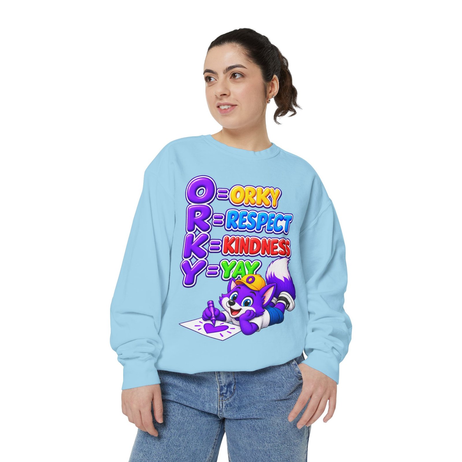 Orky Respect Kindness Sweatshirt - Image 59
