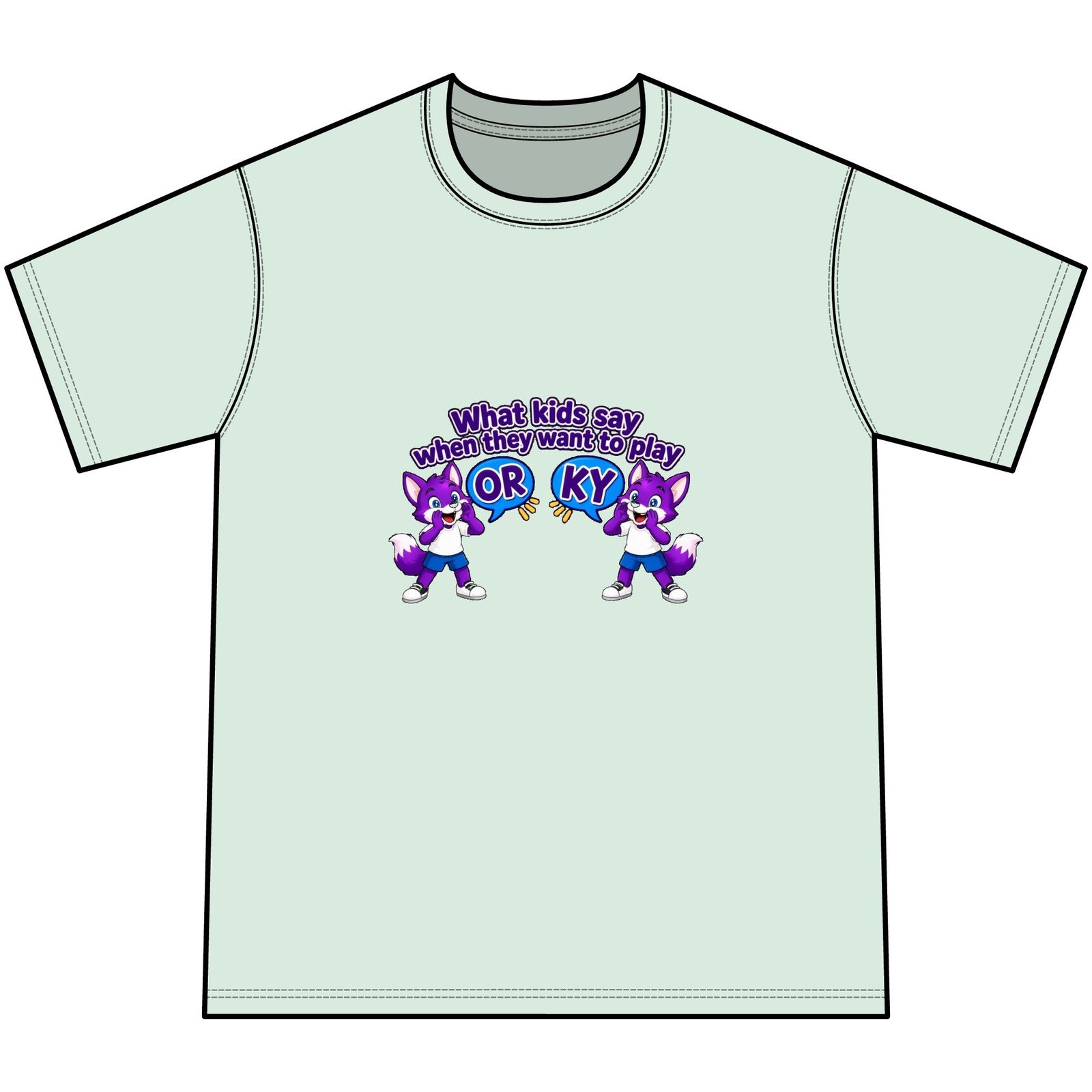 Youth Tie-Dye Tee — "What kids say when they want to play" - Image 15