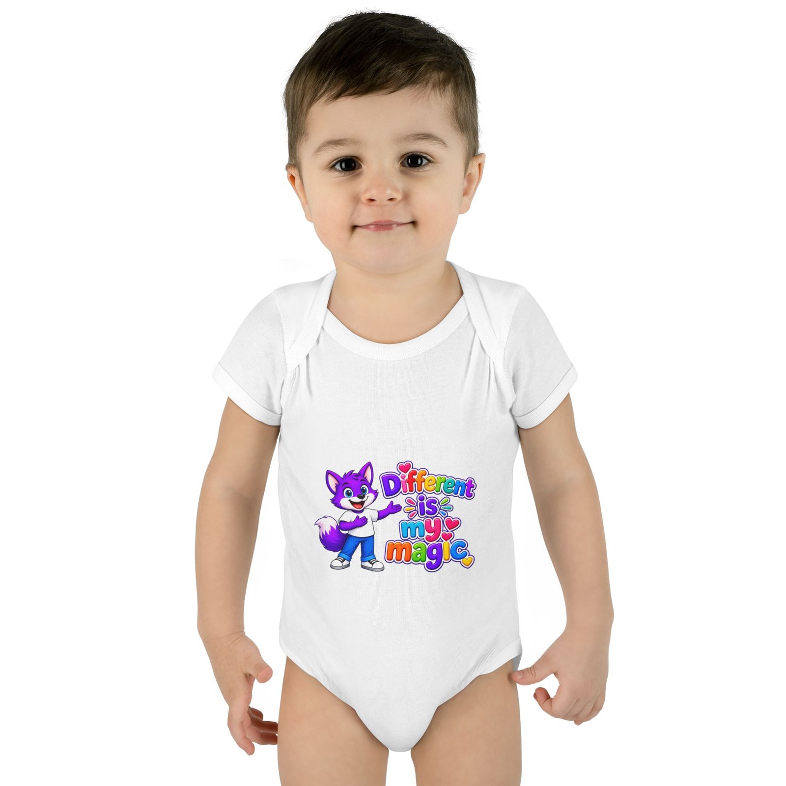 Infant Bodysuit - "Different Is My Magic"