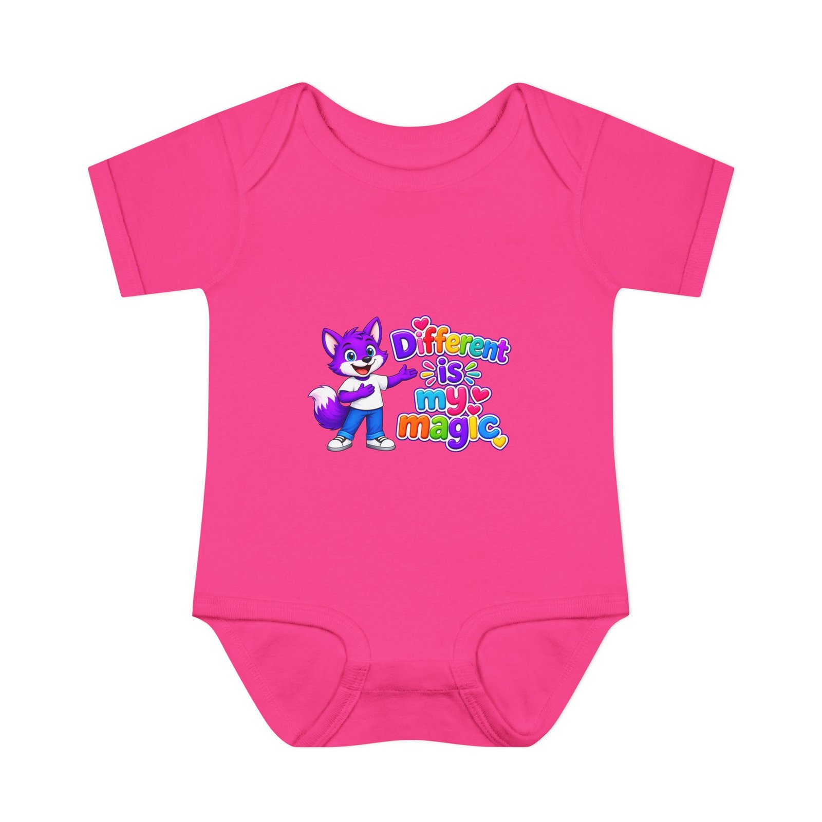 Infant Bodysuit - "Different Is My Magic" - Image 69