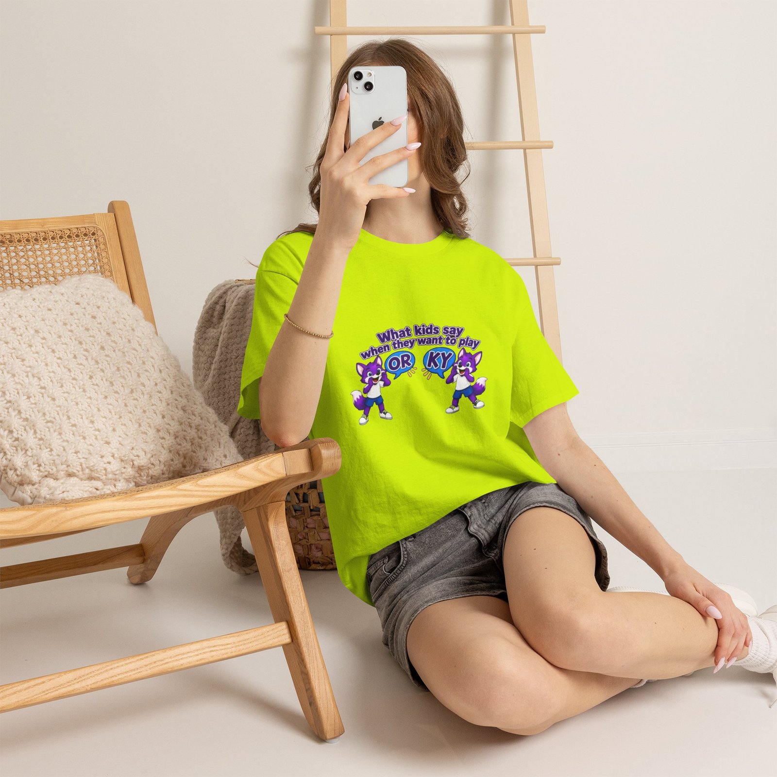 Unisex Heavy Cotton Tee — “What kids say" - Image 12