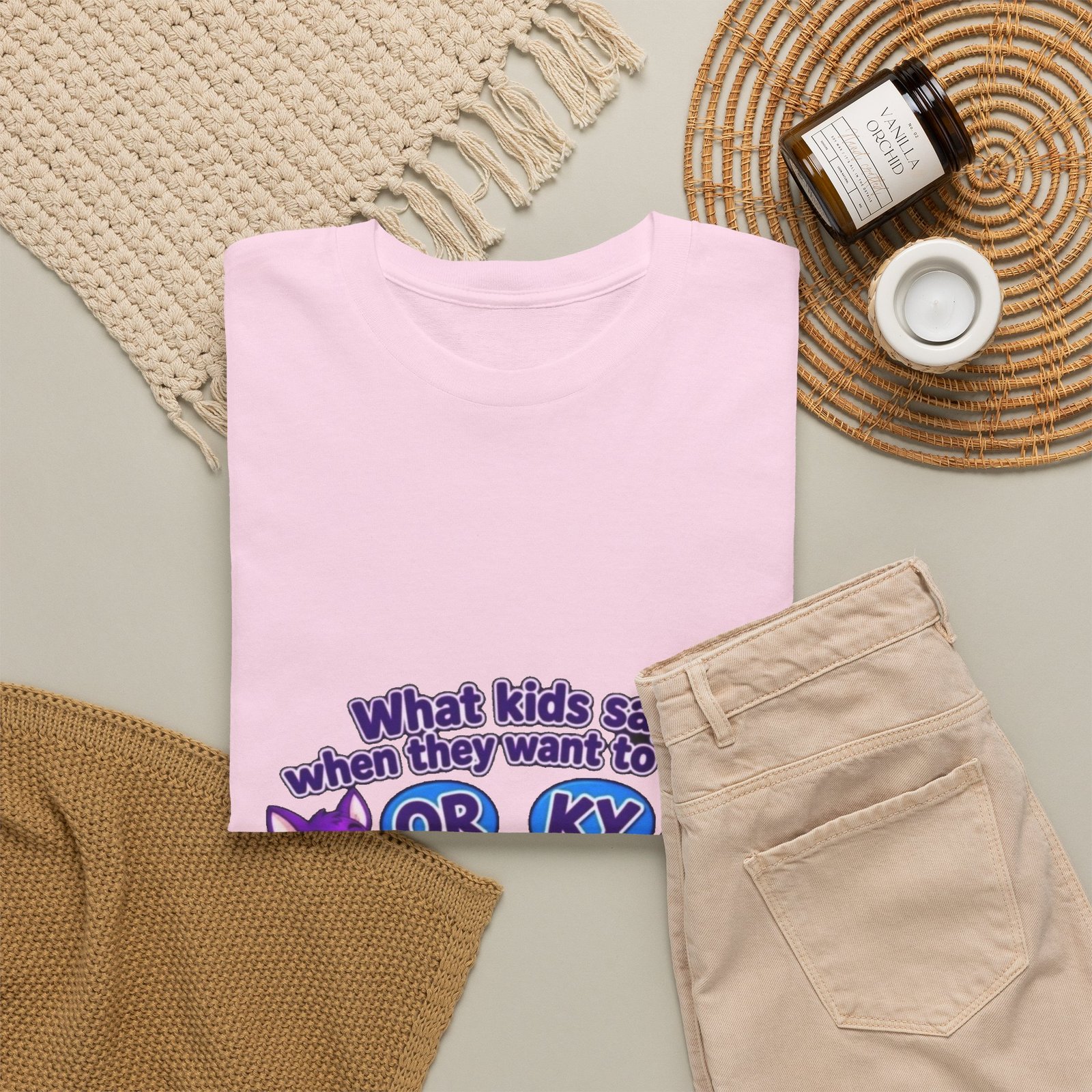 Unisex Heavy Cotton Tee — “What kids say" - Image 35