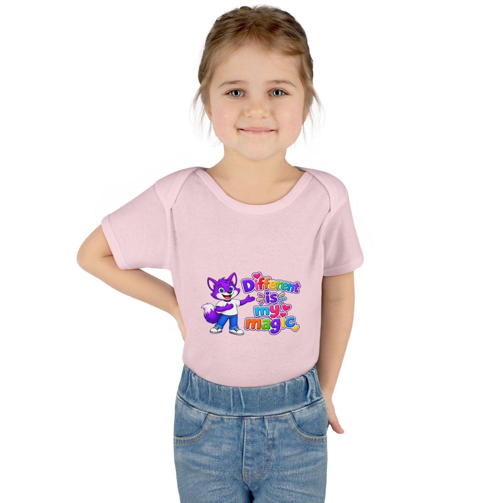 Infant Bodysuit - "Different Is My Magic" - Image 80