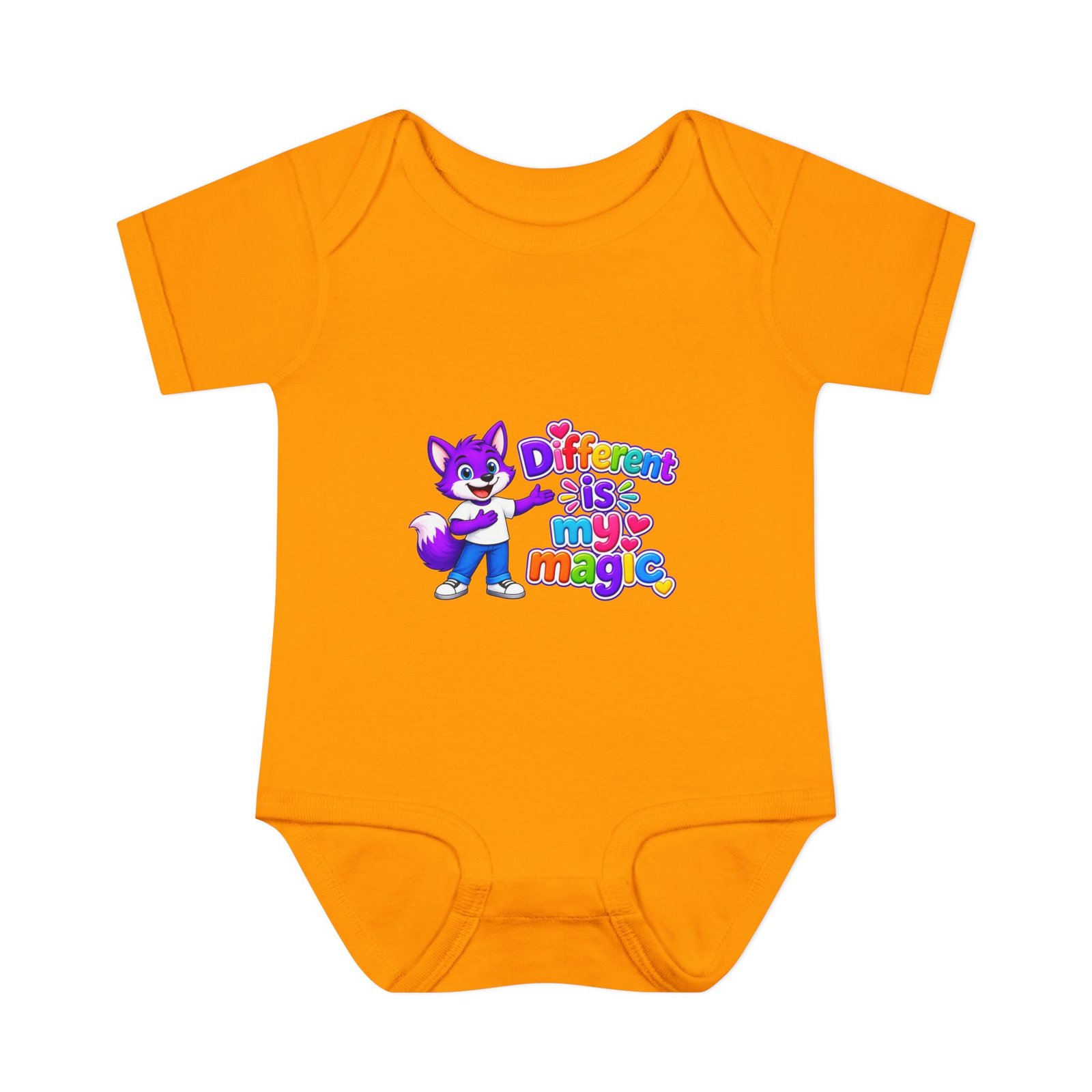Infant Bodysuit - "Different Is My Magic" - Image 13