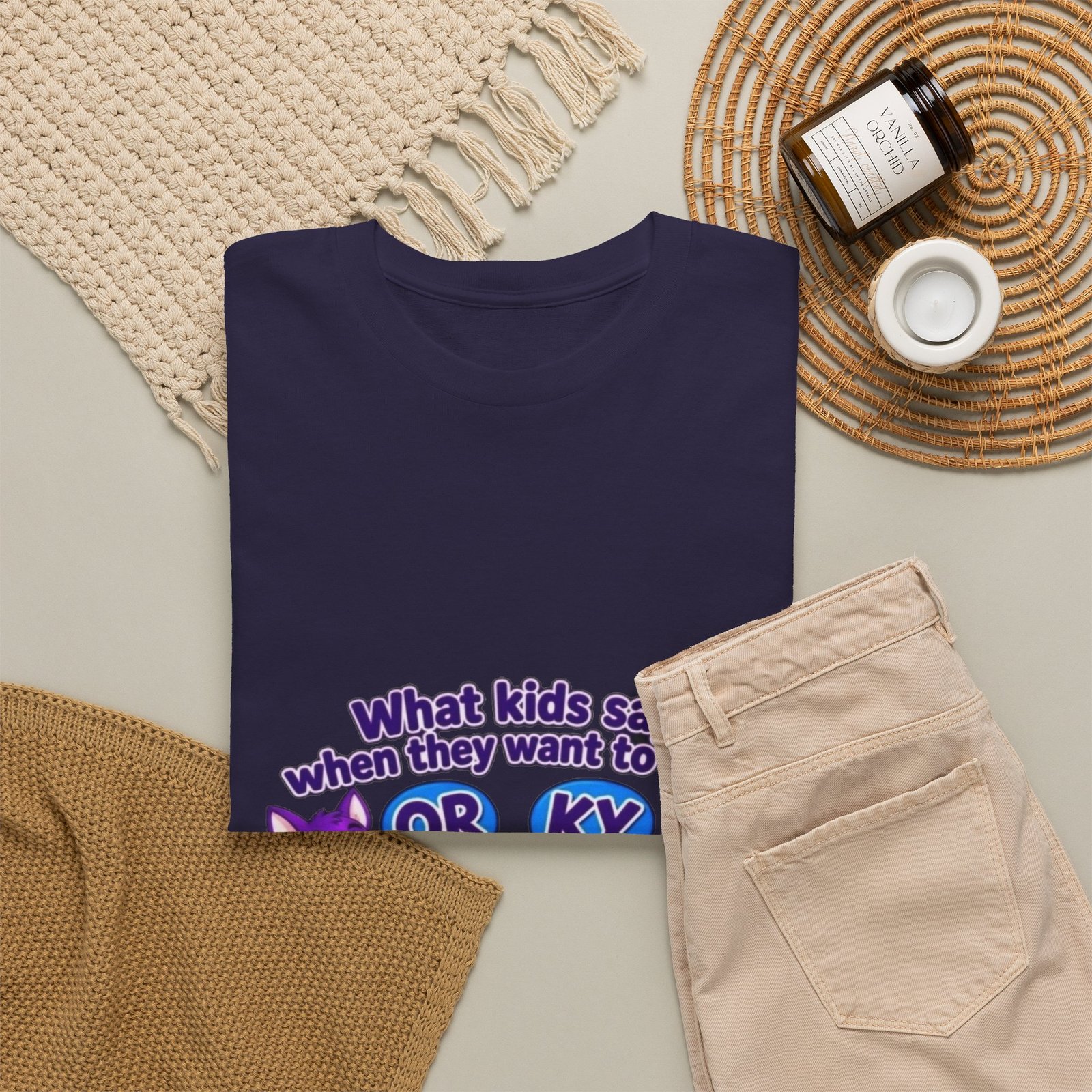 Unisex Heavy Cotton Tee — “What kids say" - Image 23