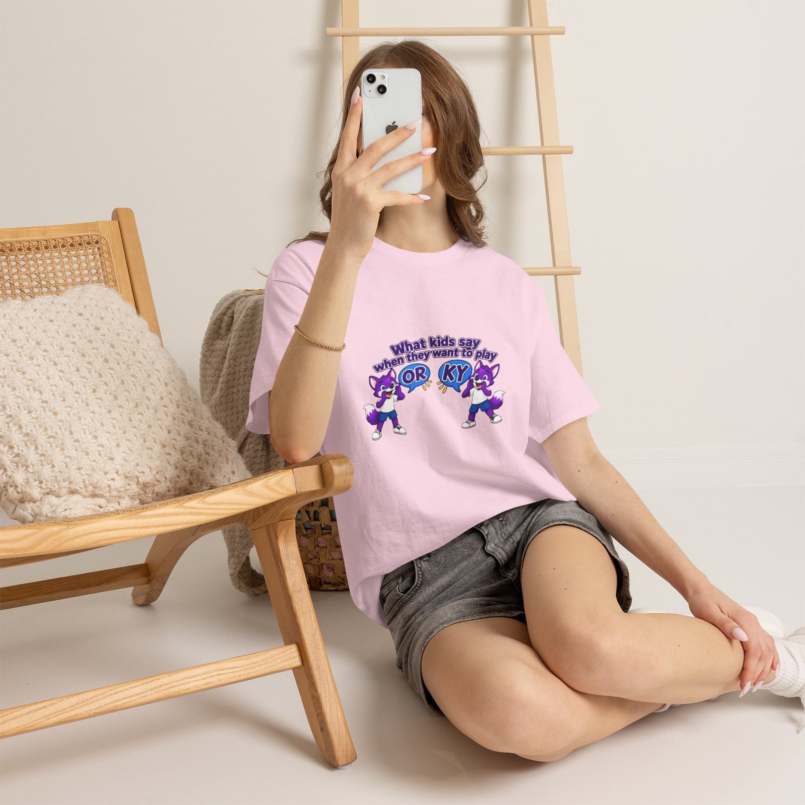 Unisex Heavy Cotton Tee — “What kids say" - Image 36