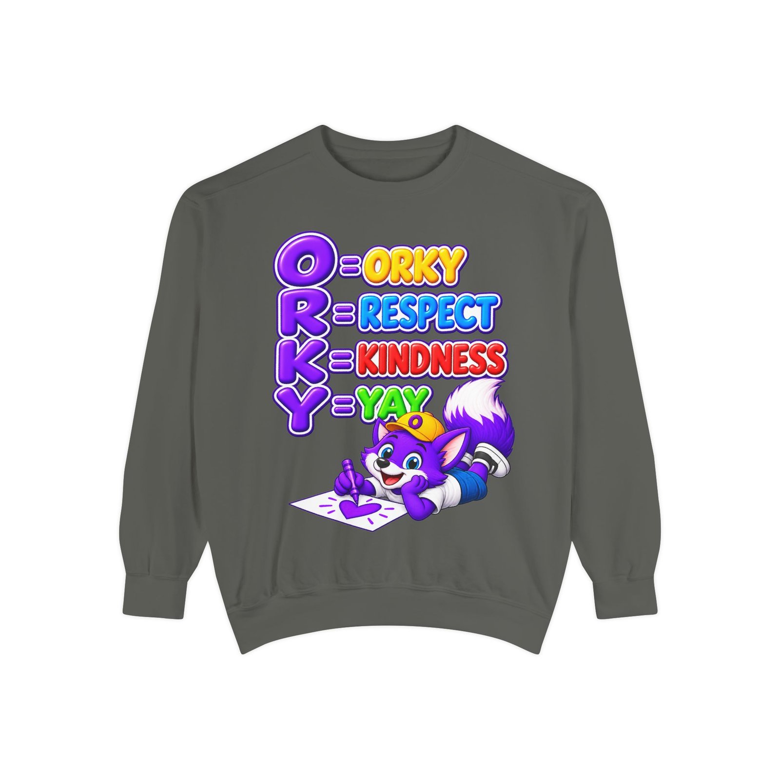 Orky Respect Kindness Sweatshirt - Image 19