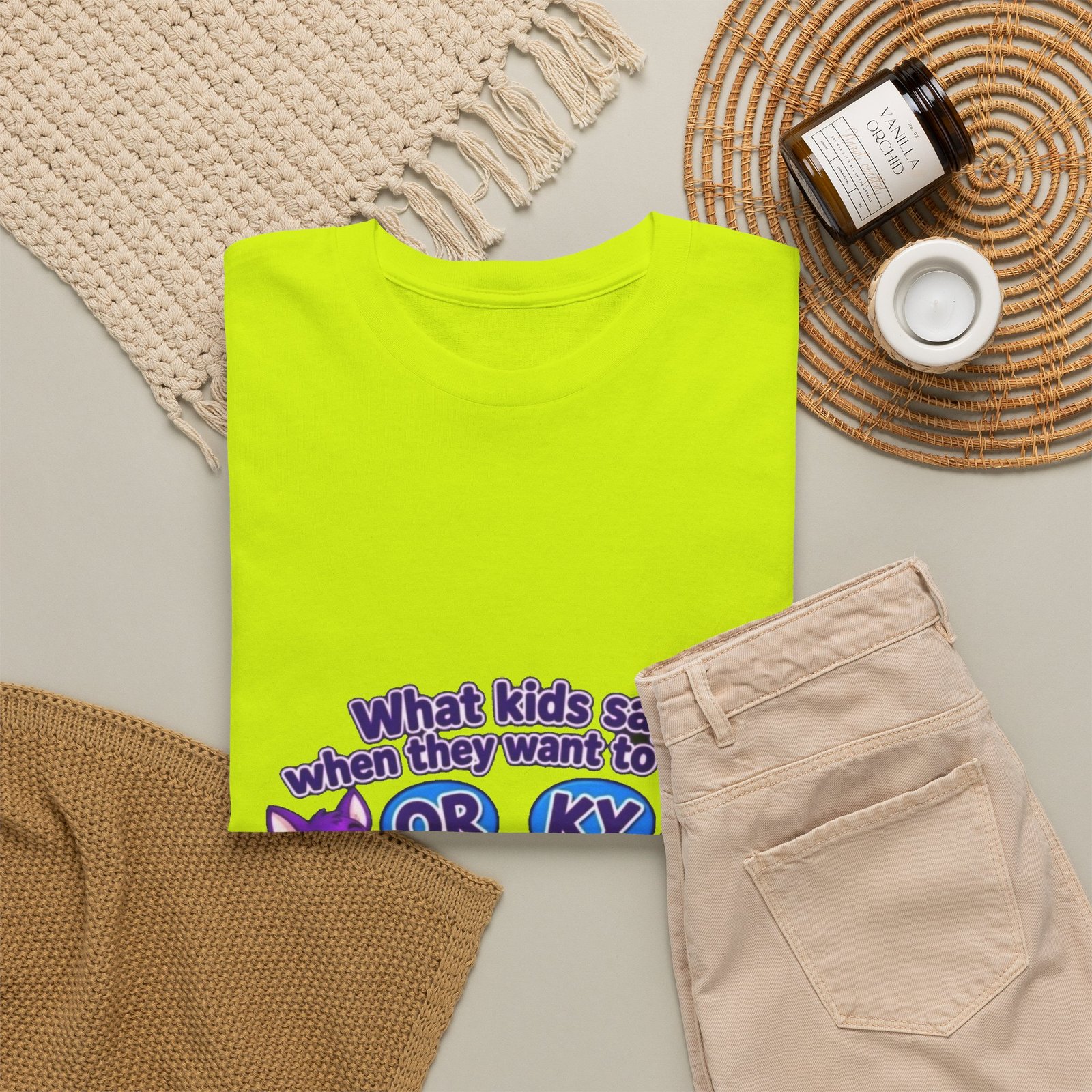 Unisex Heavy Cotton Tee — “What kids say" - Image 11