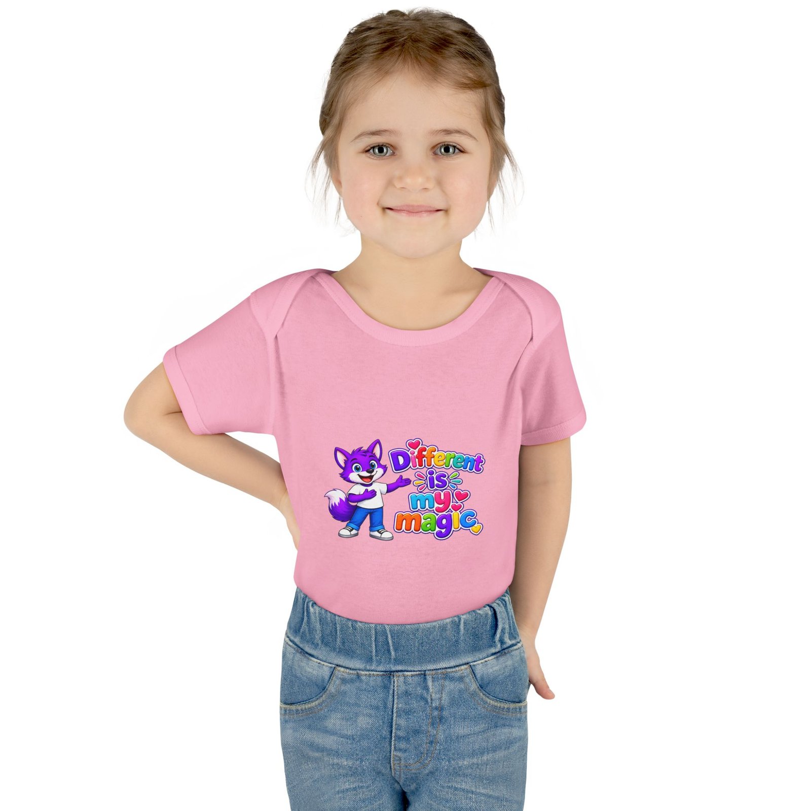 Infant Bodysuit - "Different Is My Magic" - Image 64