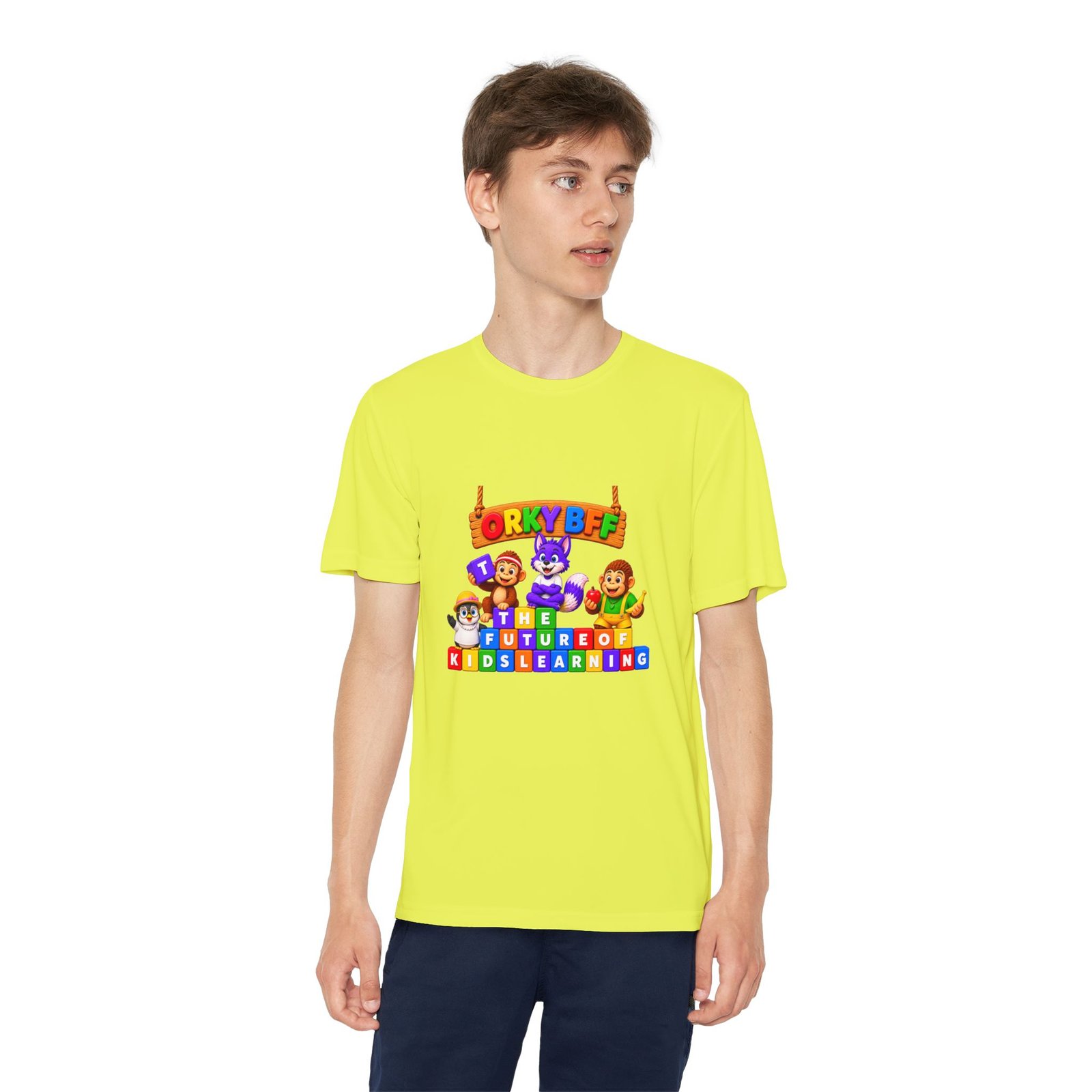 Youth Competitor Tee — 'The Future Kids Learning' - Image 31
