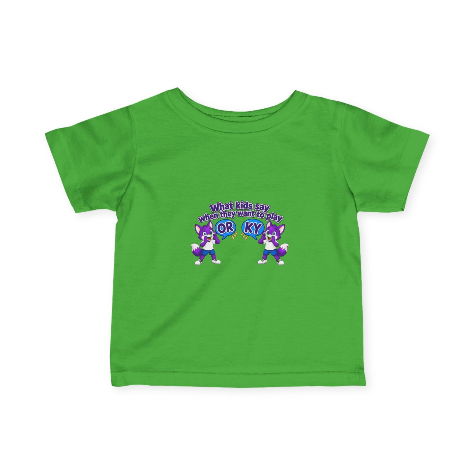 Infant Fine Jersey Tee — "What kids say " - Image 21