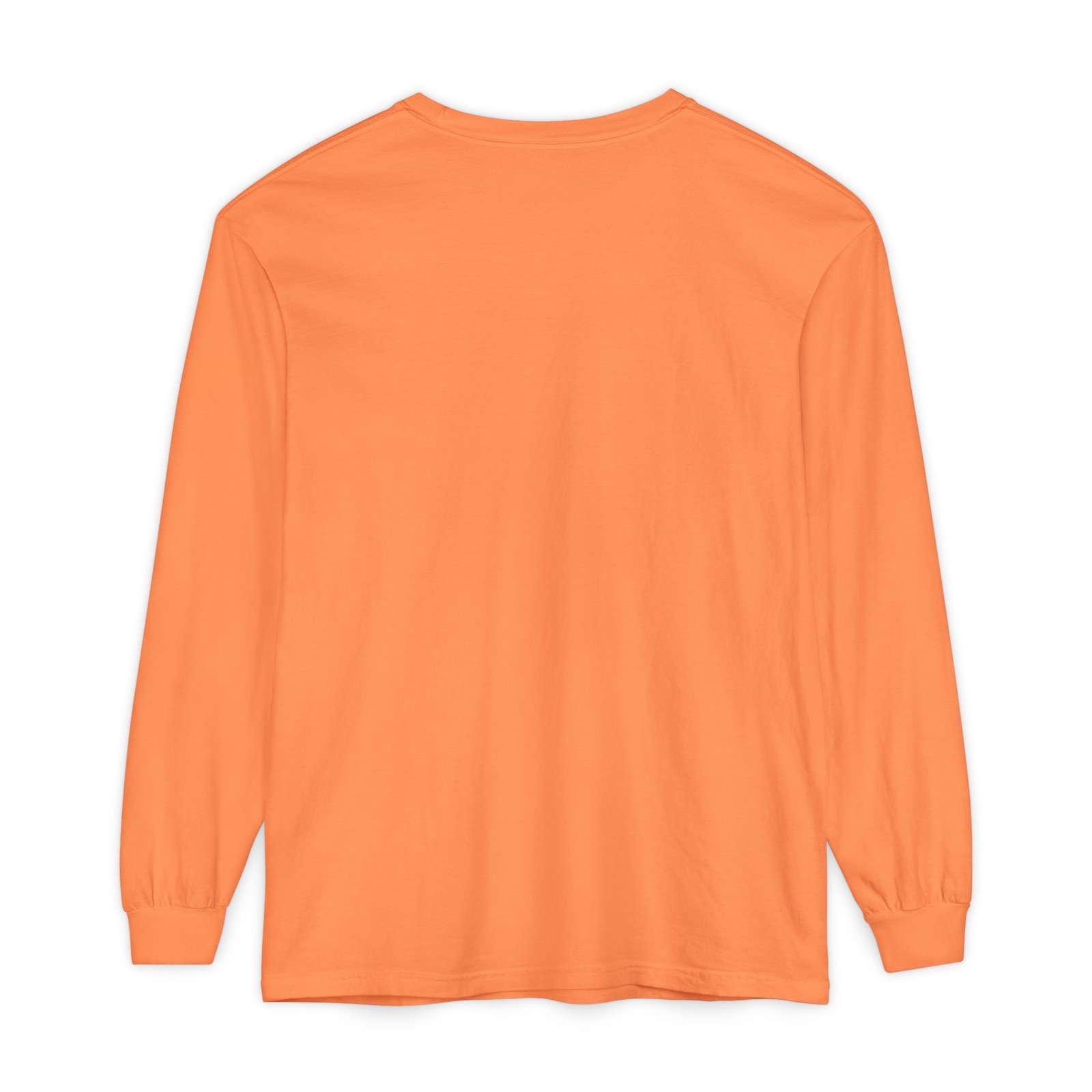 Unisex Garment-dyed Long Sleeve T-Shirt—"Orky Bff Kids Learning " - Image 6