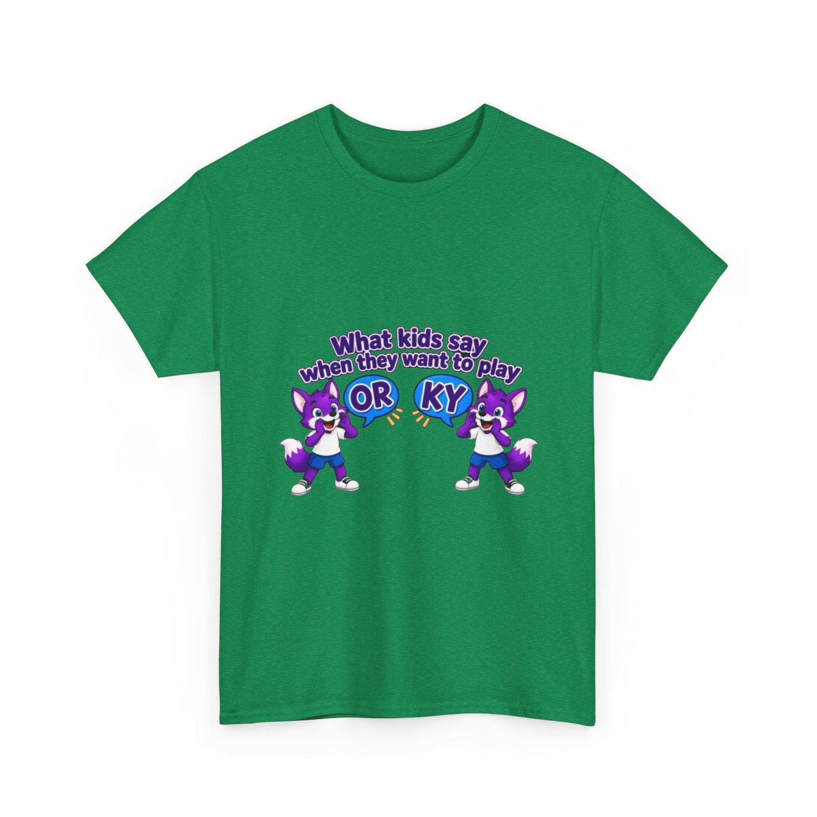 Unisex Heavy Cotton Tee — “What kids say" - Image 13