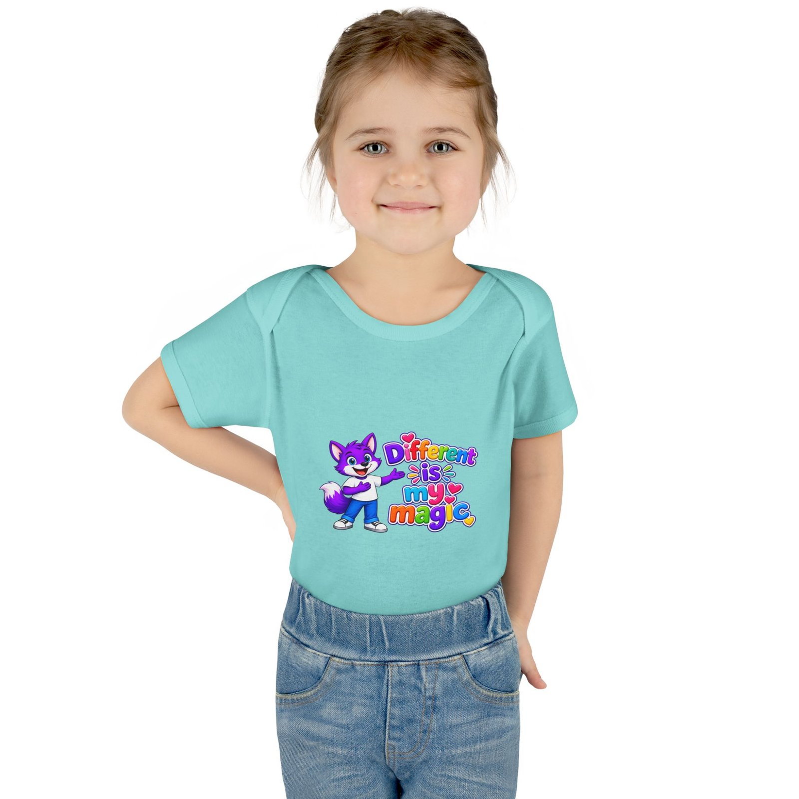 Infant Bodysuit - "Different Is My Magic" - Image 40