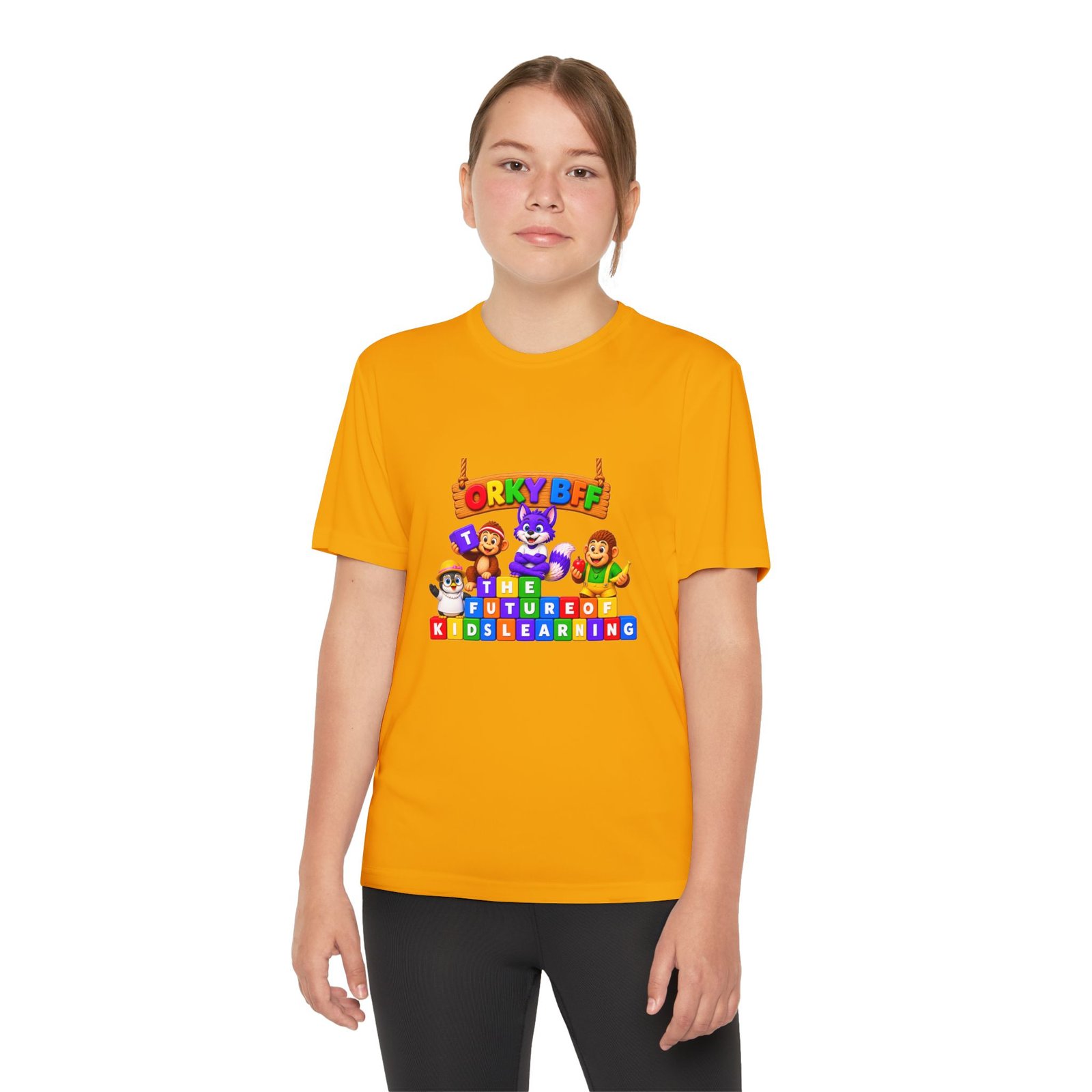 Youth Competitor Tee — 'The Future Kids Learning' - Image 24